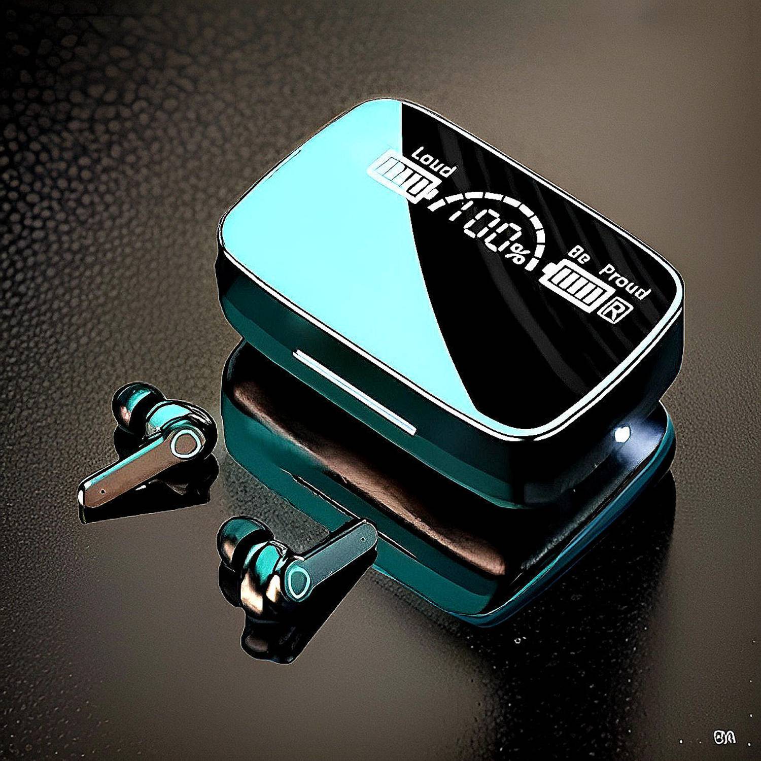 GUGGU M19 CrystalClear (Earbuds) HDAudio (Bluetooth Headset)with Long Battery LifeB23 Bluetooth