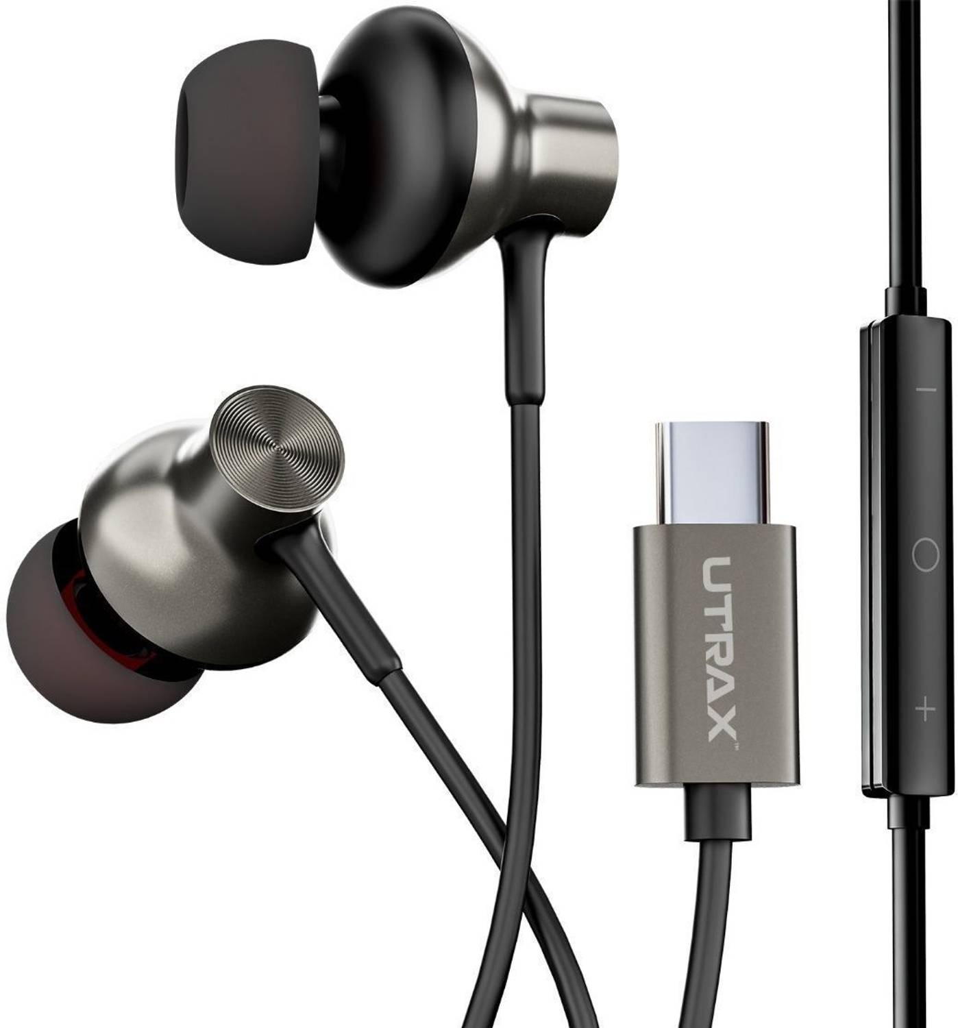 UTRAX TUNE A10 Wired Headset (Black, In the Ear)