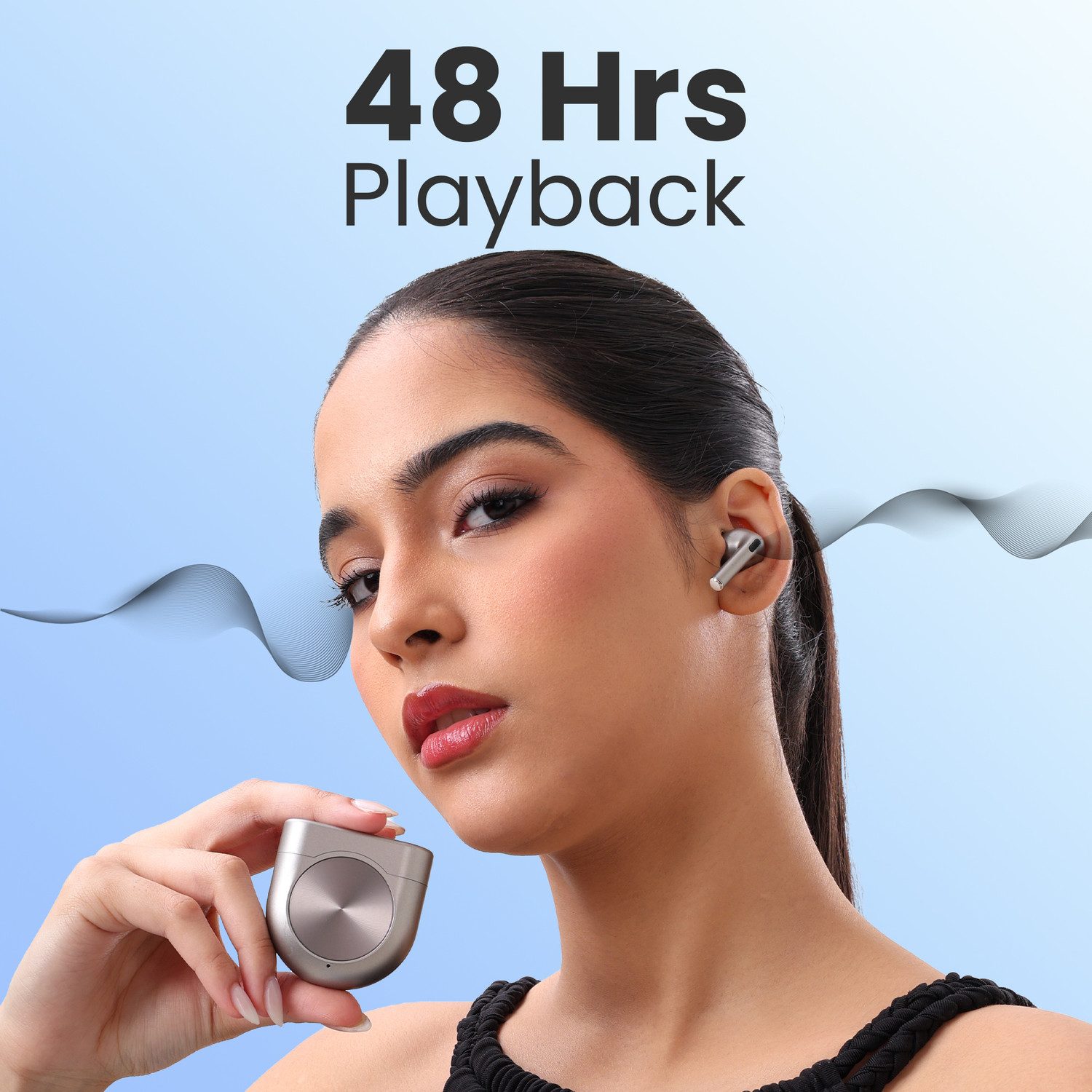 Image of MAGICZONE Master Earbuds, 4 Mic ENC, Hd Sound Quality With 48Hrs Battery Backup Bluetooth