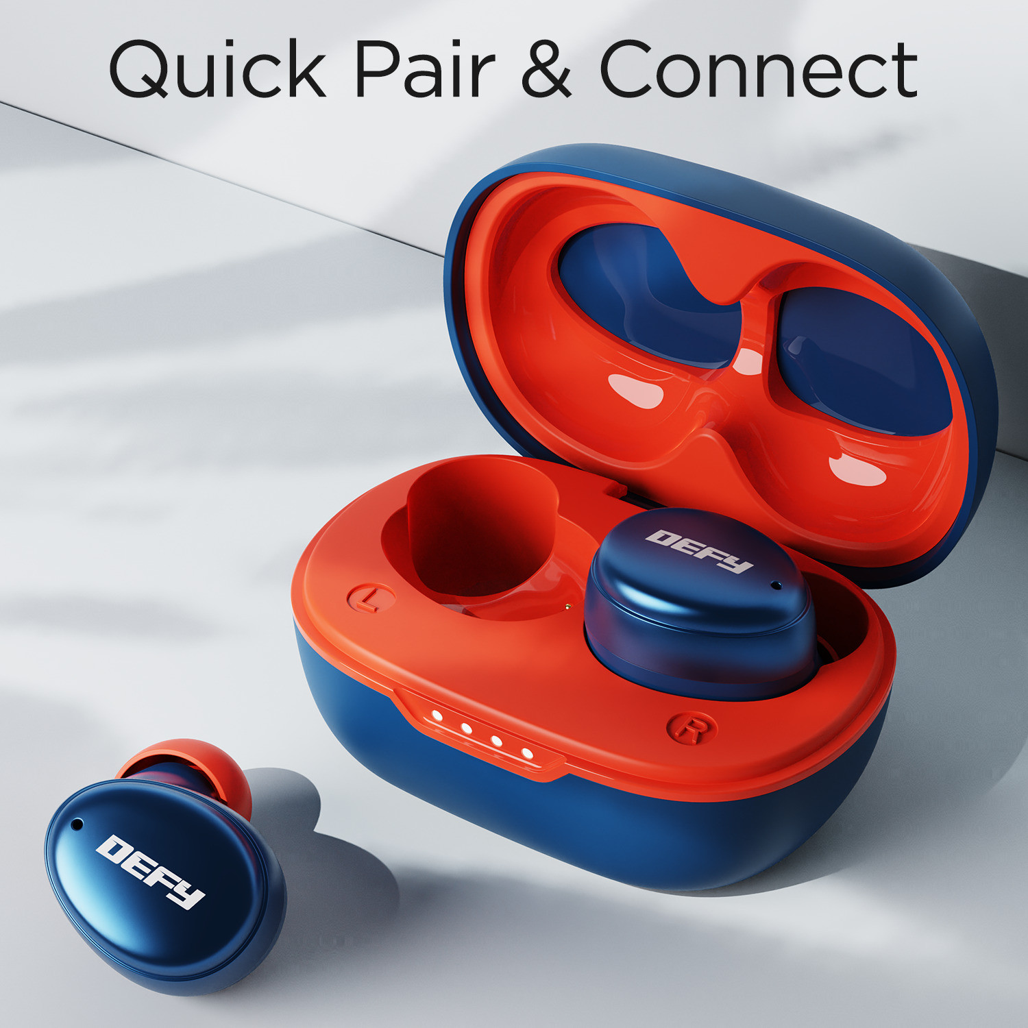 Image of DEFY GravityX with 20 Hours Playback, ENC Technology & Beast Mode Bluetooth