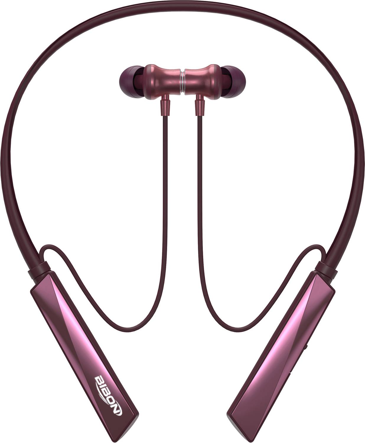 BiBon Luxury Buds 5 MAGNETIC POWER OFF/ON 100Hr Neckband Fast Charging, Ai ENC-7 Bluetooth