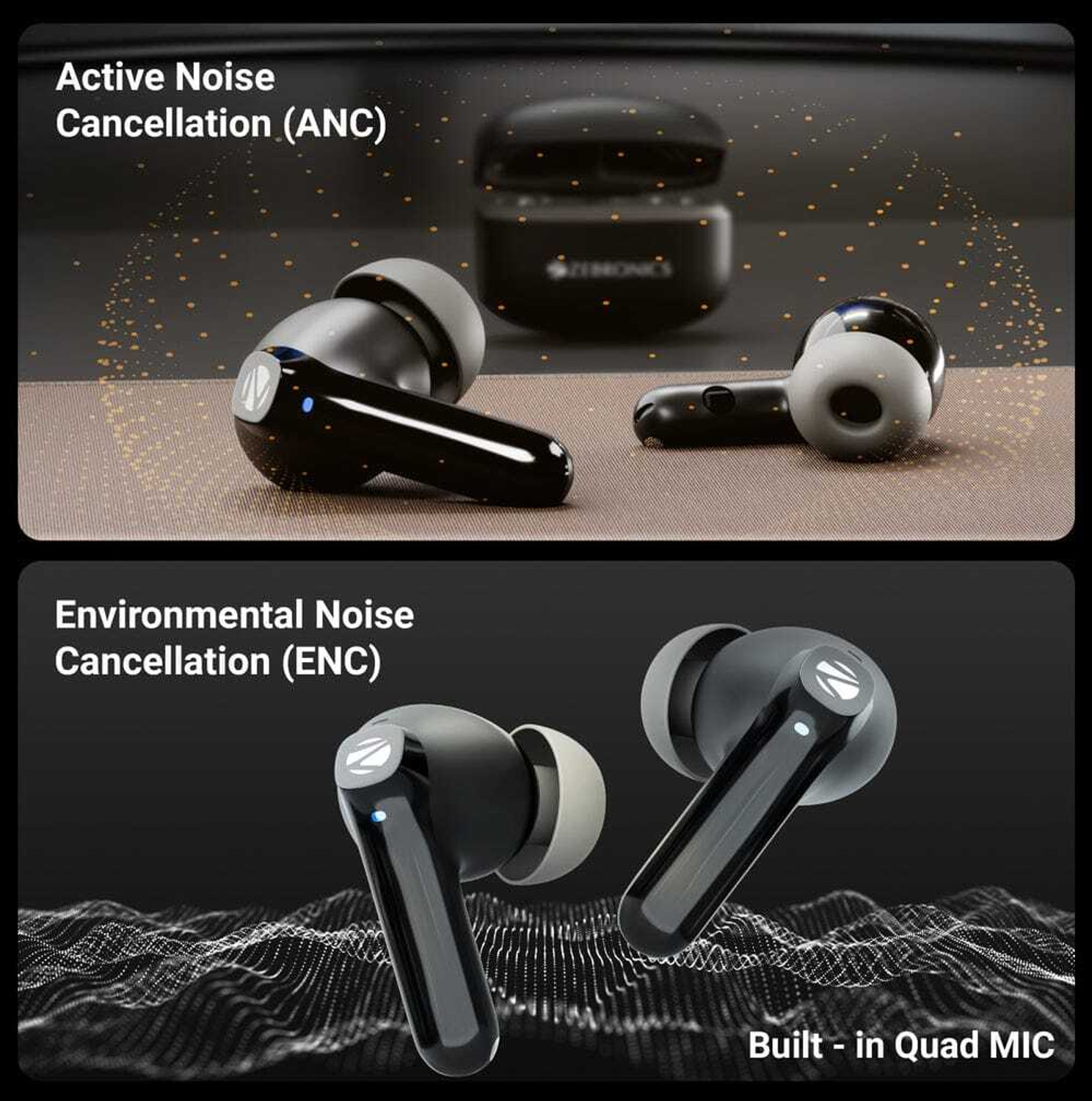 Image of ZEBRONICS Zeb Pods 141R Bluetooth