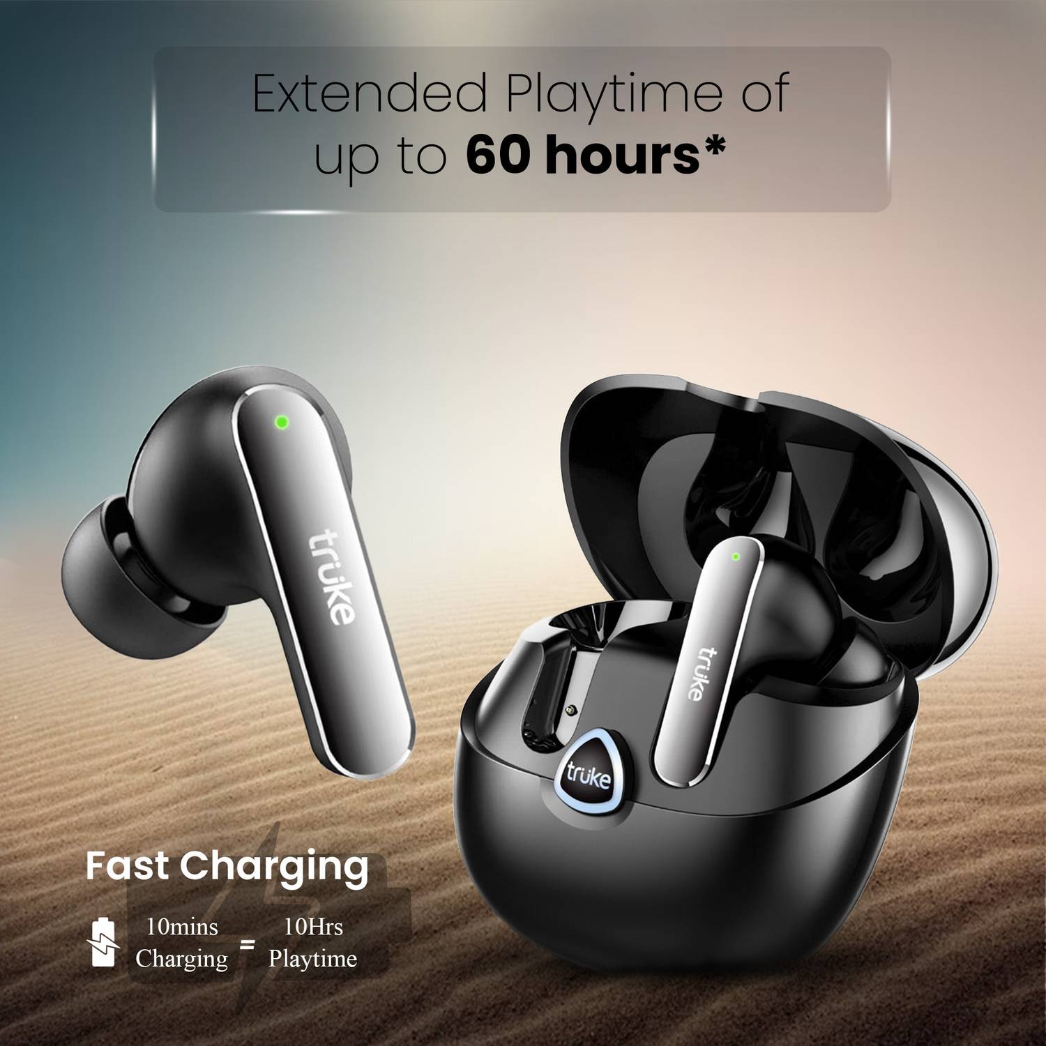 truke Buds F1 Ultra with 60 Hours Playtime - Image 4