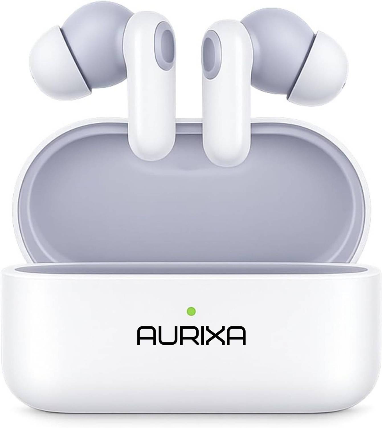 AURIXA Nord R2 Buds 48H Playtime, Dual Pairing, 13mm Speakers, Ai ENC, Low Latency-7 Bluetooth Gaming
