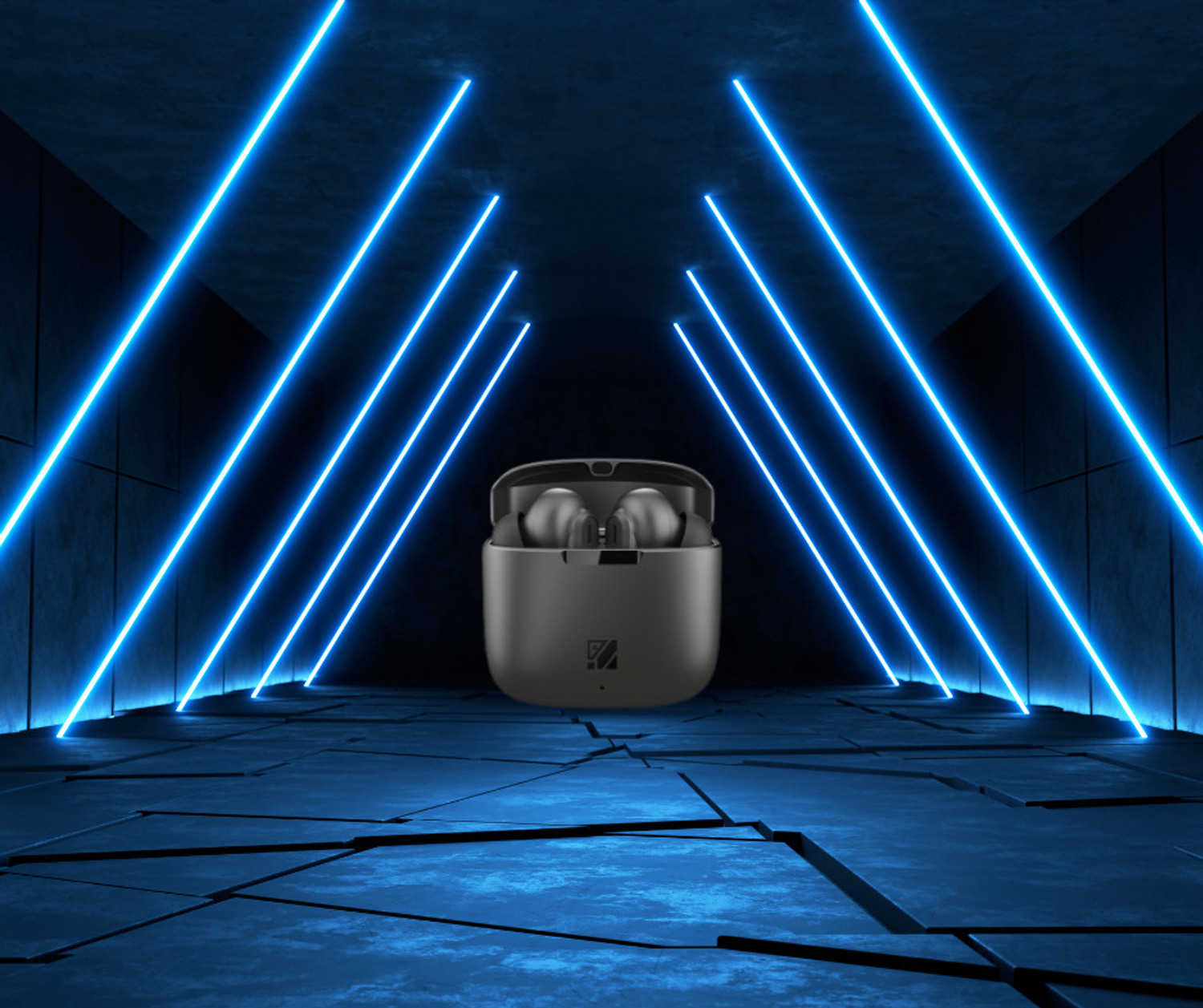 Image of Doma Zinc Metal Earbuds case VM Bluetooth
