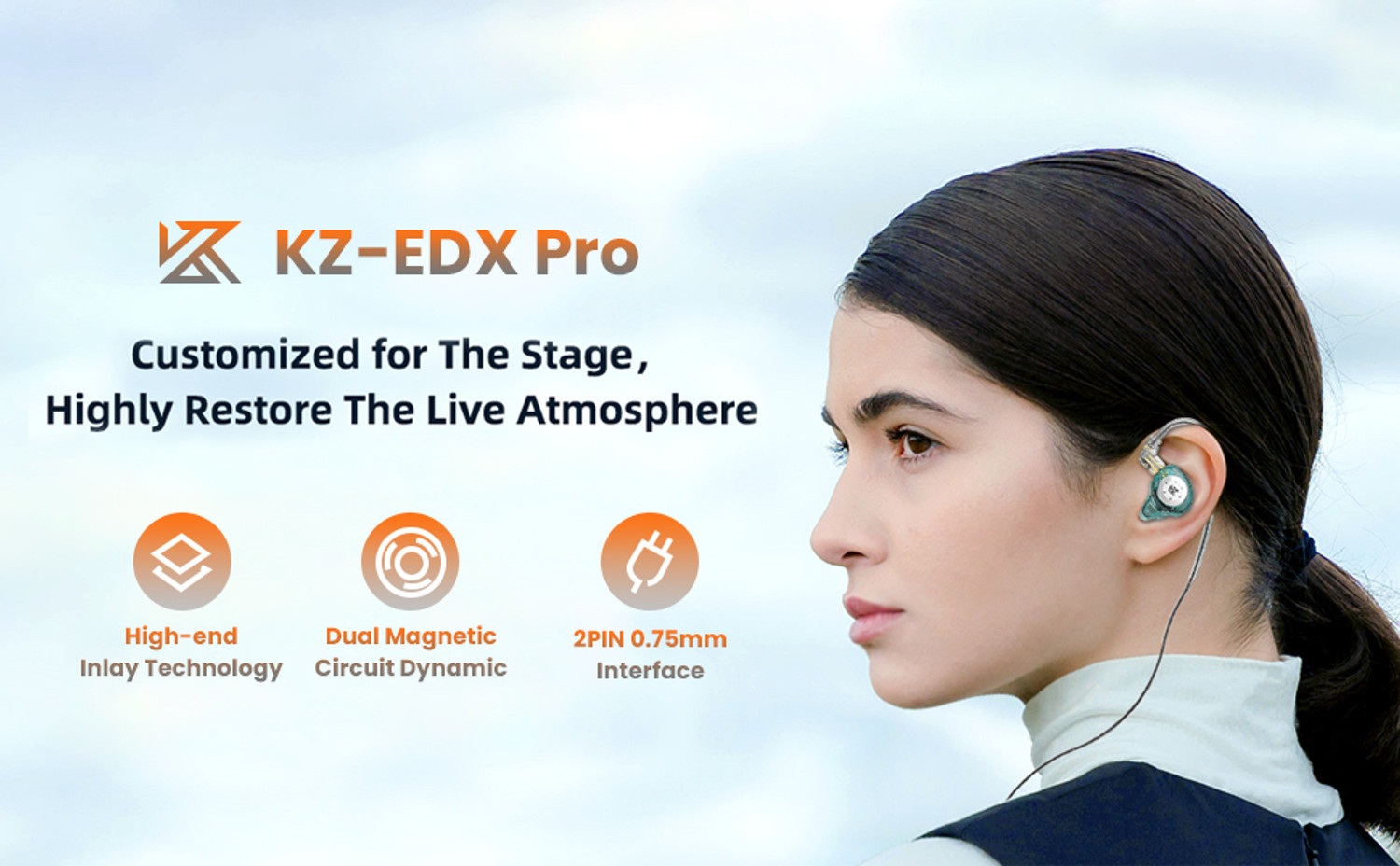 Image of KZ EDX Pro Wired IEM Wired