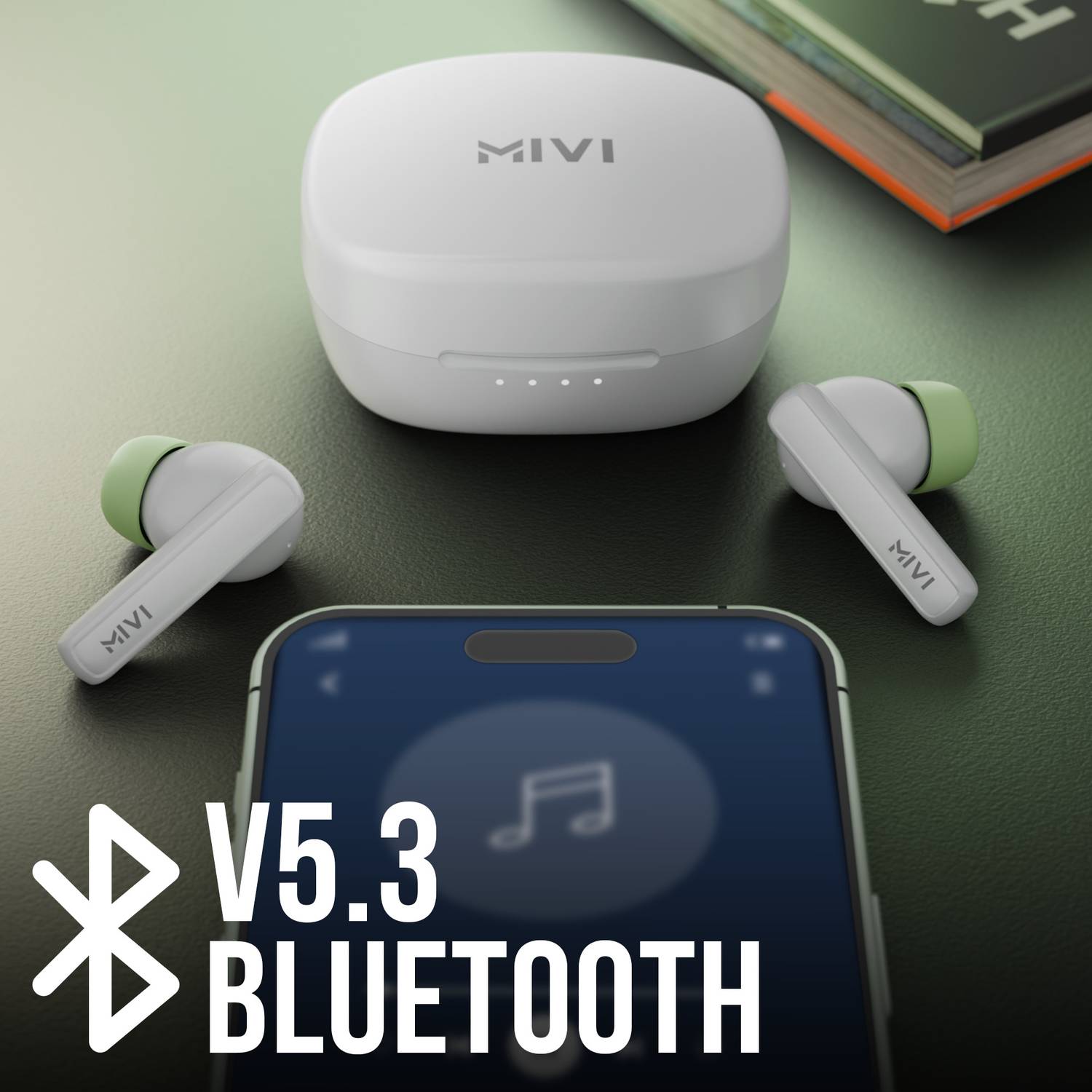 Mivi Duopods B1 45Hrs Playtime Bluetooth Earbuds - Image 3