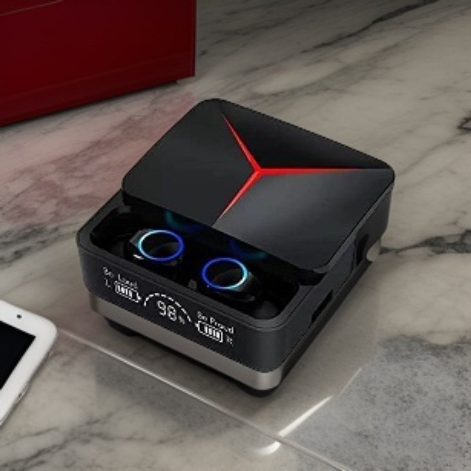 Image of YAROH E65 M90 Pro Gaming TWS Bluetooth Earbuds with Power Bank: Mobile Headset Bluetooth
