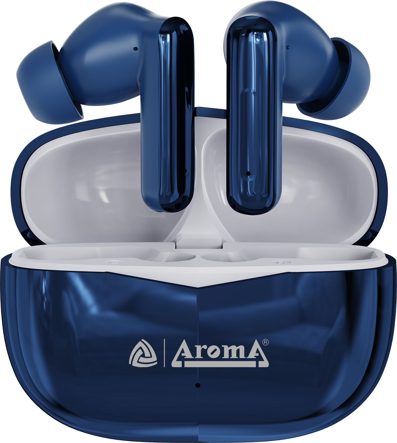Image of Aroma TWS1 V5.4 Upto 60Hr Playtime*, ENC, Dual Paring, Fast Charging, Heavy Bass Bluetooth