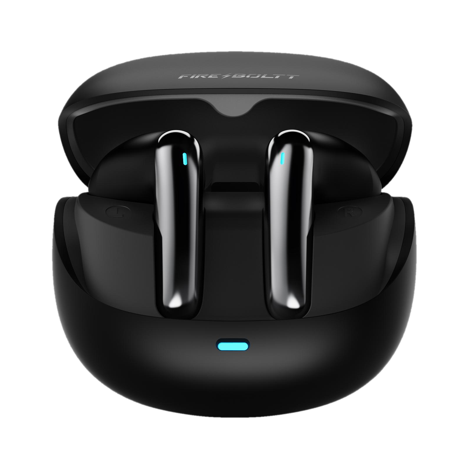 Image of Fire-Boltt Aero Fit TWS Earbuds, Custom EQ Profiles, 50H Battery, Quad Mic ENC, BT 5.4 Bluetooth