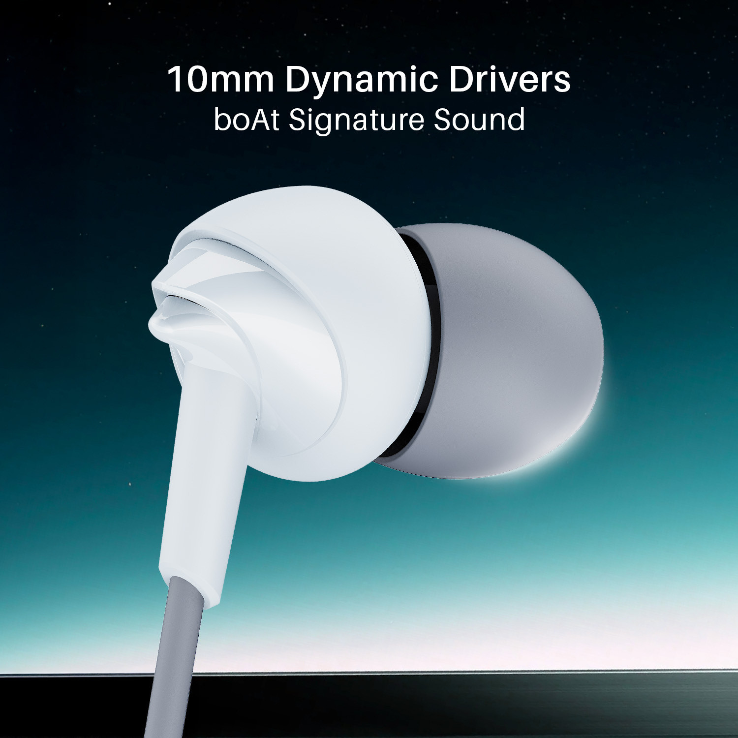 Image of boAt BassHeads 300C,Type-C, 10mm Drivers,Signature Sound, In-Line Mic,Voice Assistant Wired