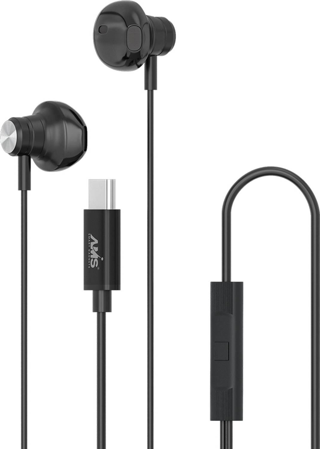 AAMS Zen-C Super Bass Type C Earphone, 12mm Drivers, High Quality Copper Terminals Wired