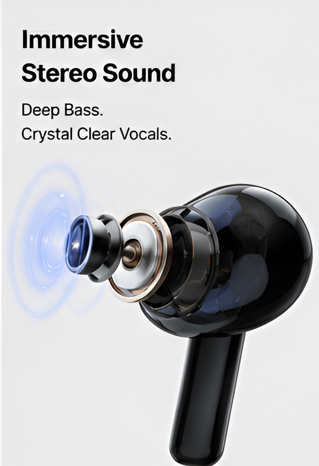 Image of j&b EarBuds with 60 Hours Playtime & Fast Charging /Deep Bass & ENC Bluetooth