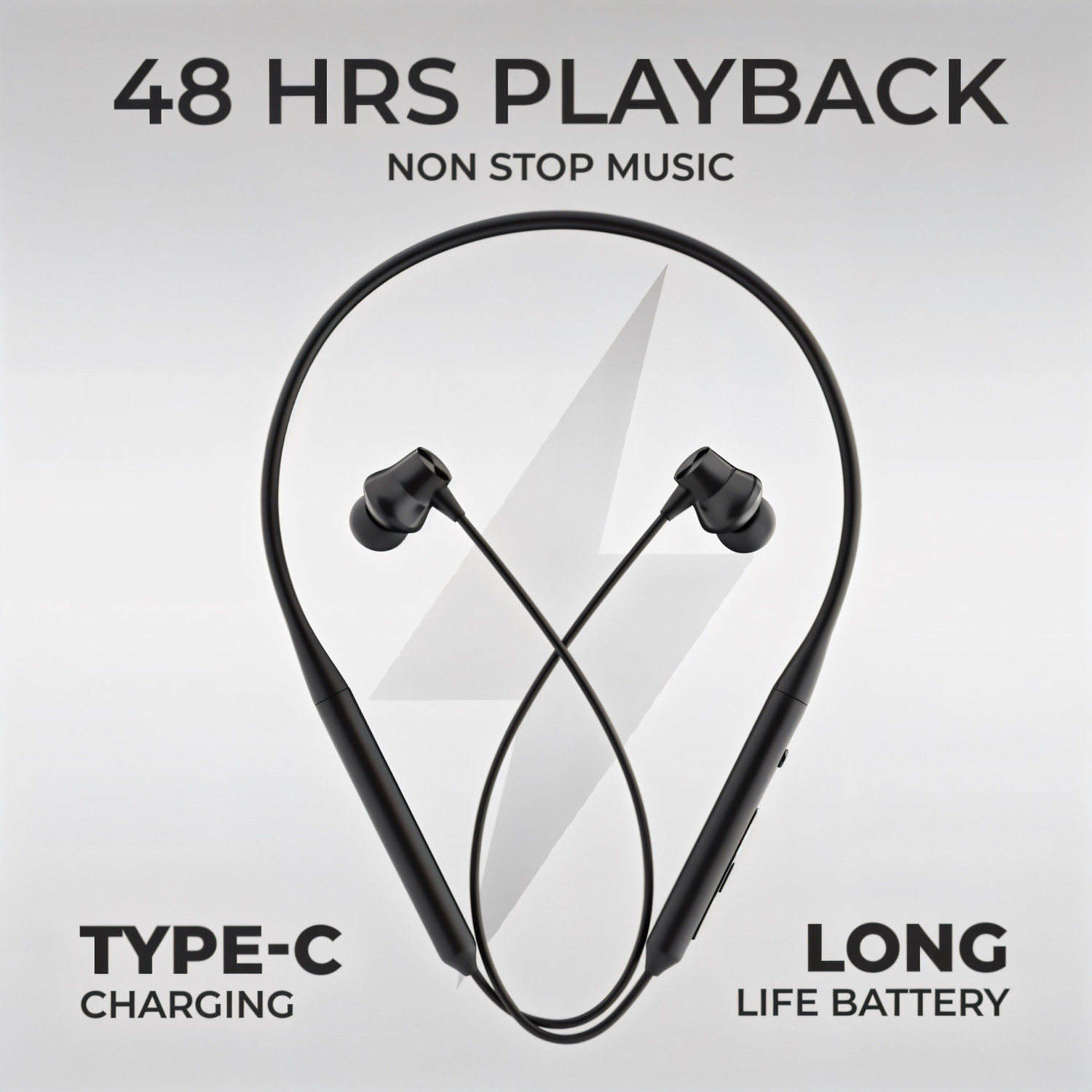 Image of Lufina Bullets Z2 - MAGNETIC POWER OFF /ON 48Hr Playtime Headphone Neckband N1 Bluetooth