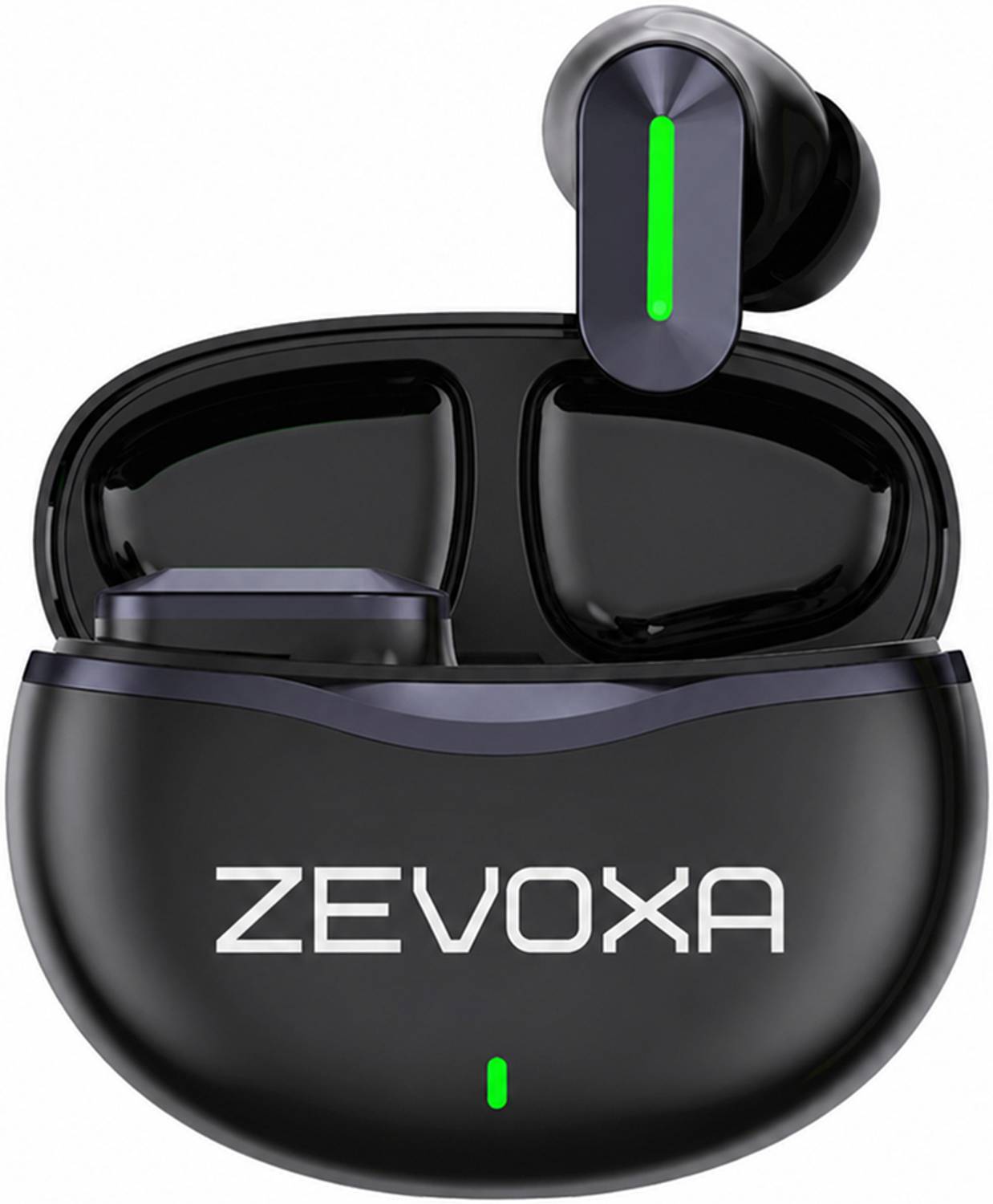 ZEVOXA FlyPods Immersio Wireless Earbuds Black - Image 1