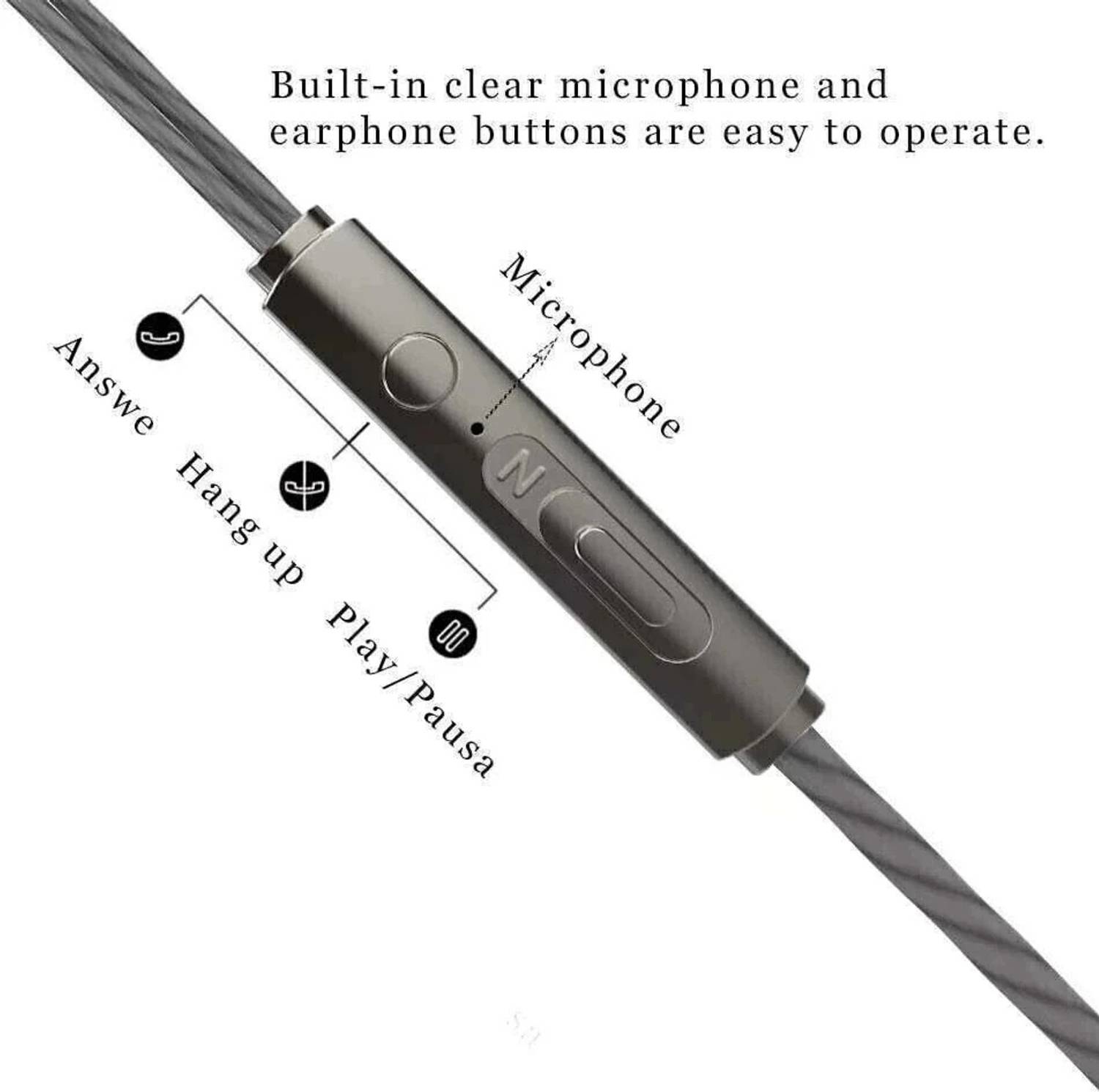 KDM M8 Earphone 3.5mm Jack - Image 4