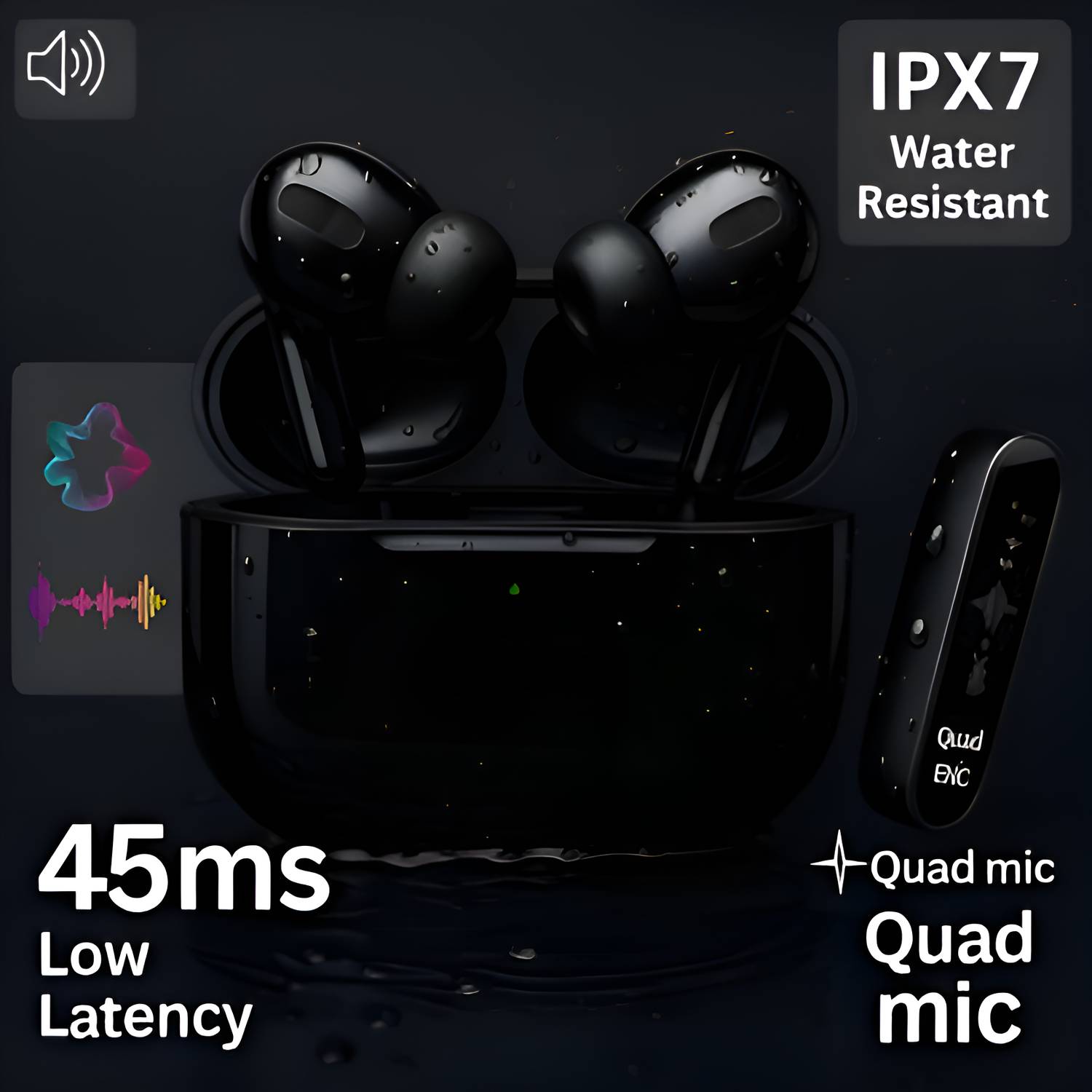 BULLSTORM Earbuds Touch Bass Boost - Image 2