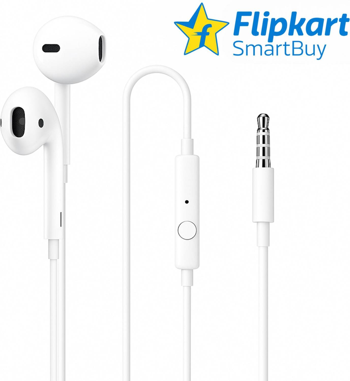 Flipkart SmartBuy 3.5mm wired HD Bass Earphone/ Headphones 3.5MM