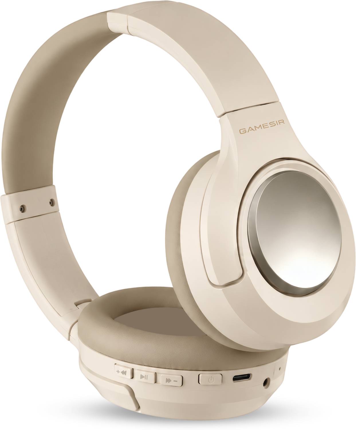 GameSir BeatXtra Pro Wireless Bluetooth Headphones, 40H Playtime, Deep Bass & Mic Bluetooth
