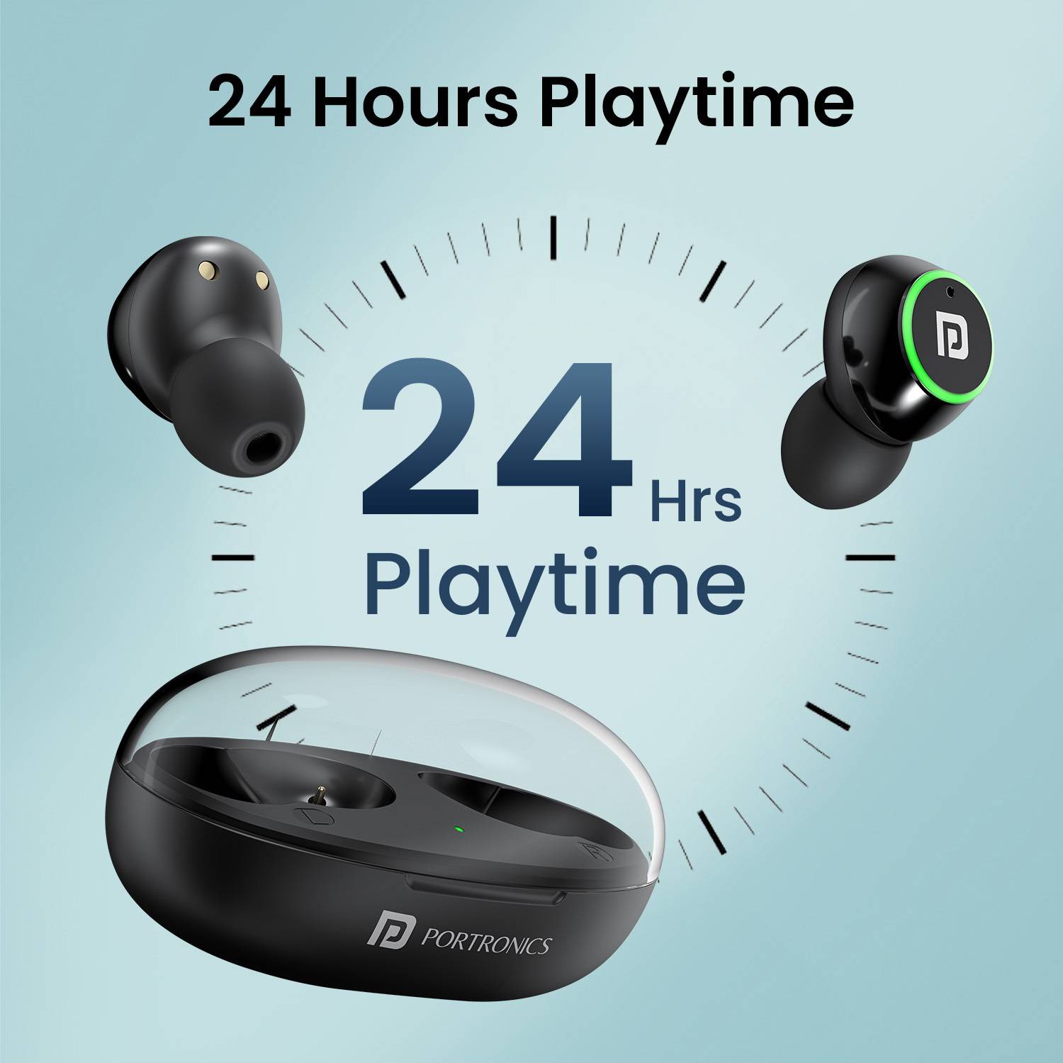 Portronics Harmonics Twins S13 Earbuds - Image 2