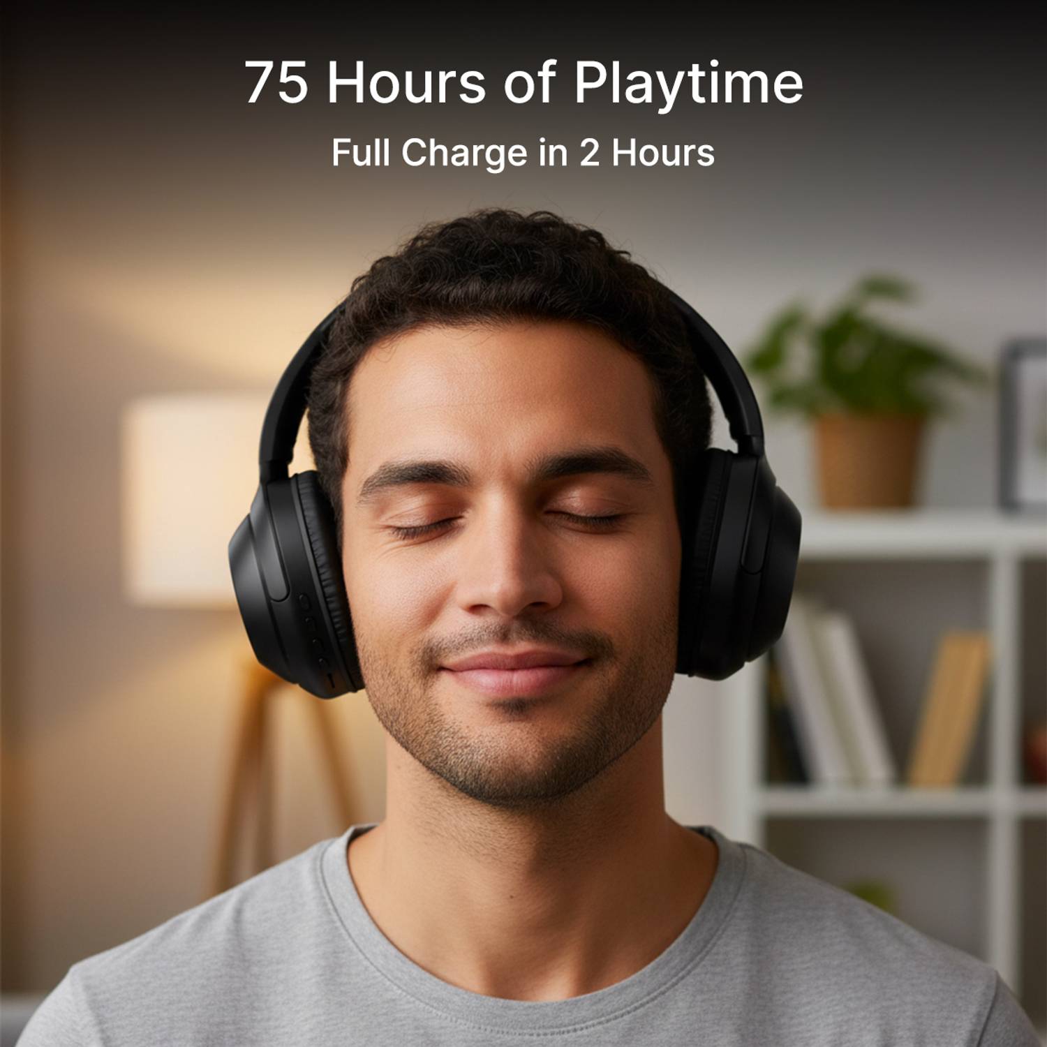 PTron Studio Classic Bluetooth Headphones - Image 4