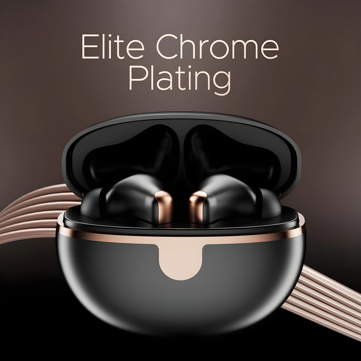 Image of IZWI Airdots 161 ANC Elite w / ANC, 50 HRS Playback, ASAP Charge & AI ENx Technology-3 Bluetooth Headset