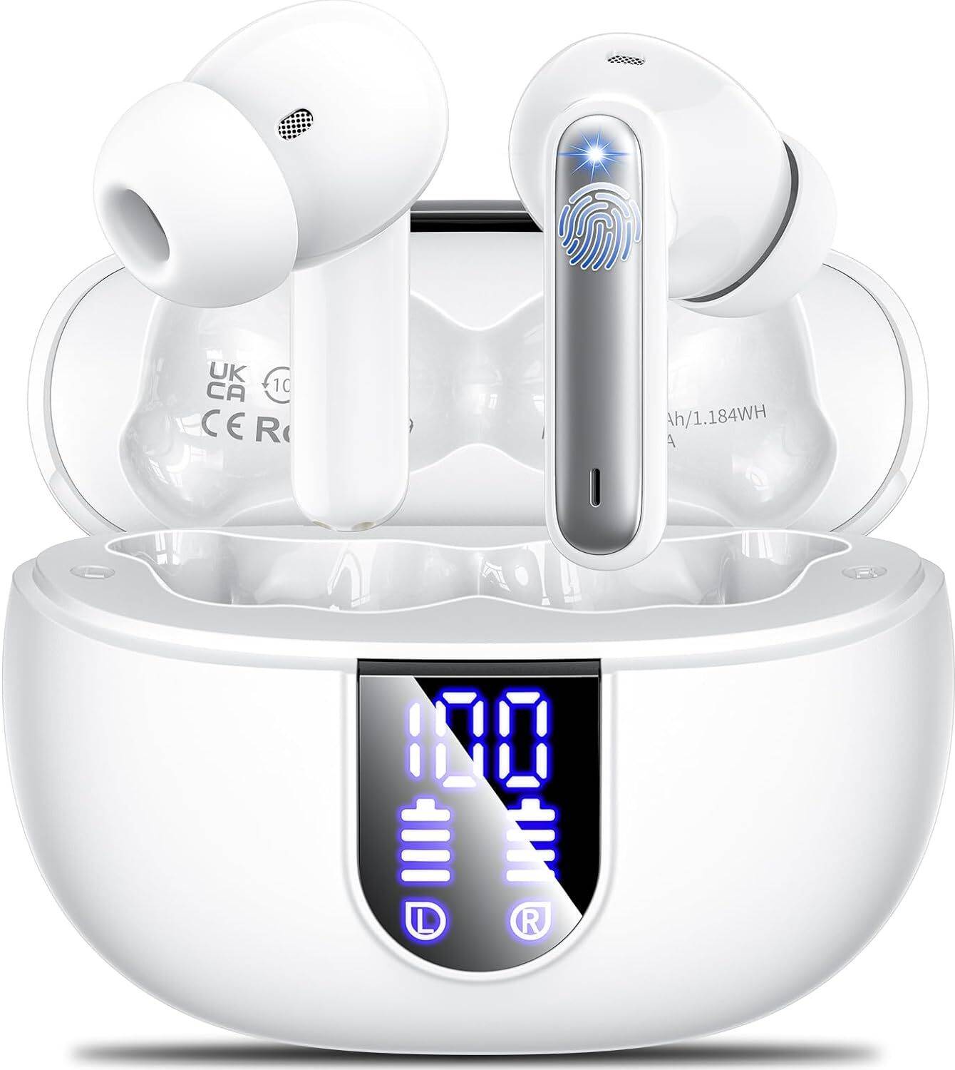 BjOrk Flex buds with Dual Pairing, 60Hrs Battery, HIFI DSP Audio,