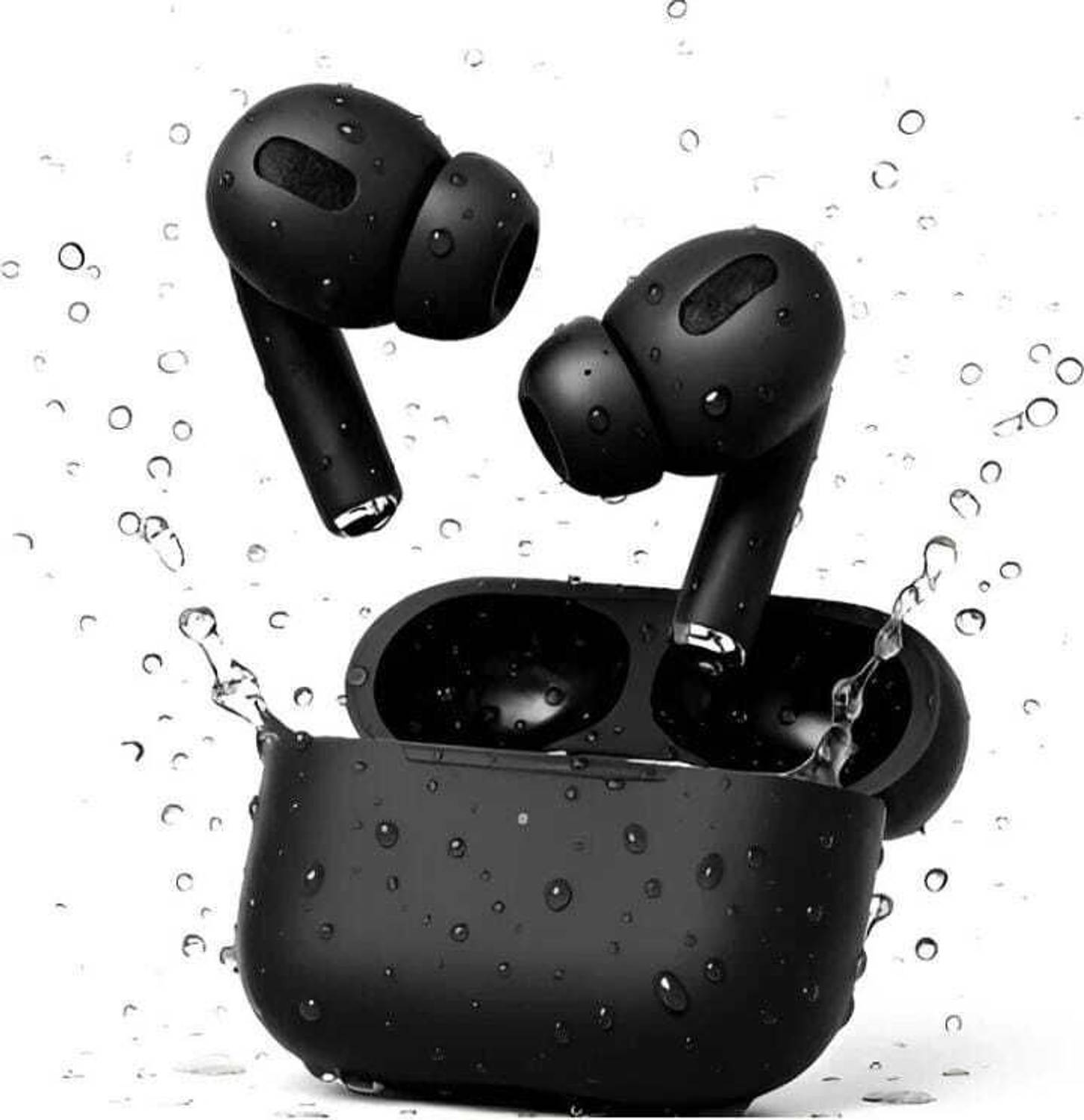 TECHIO AirPods Black TWS Pro Heavy_25 Bluetooth Price in India