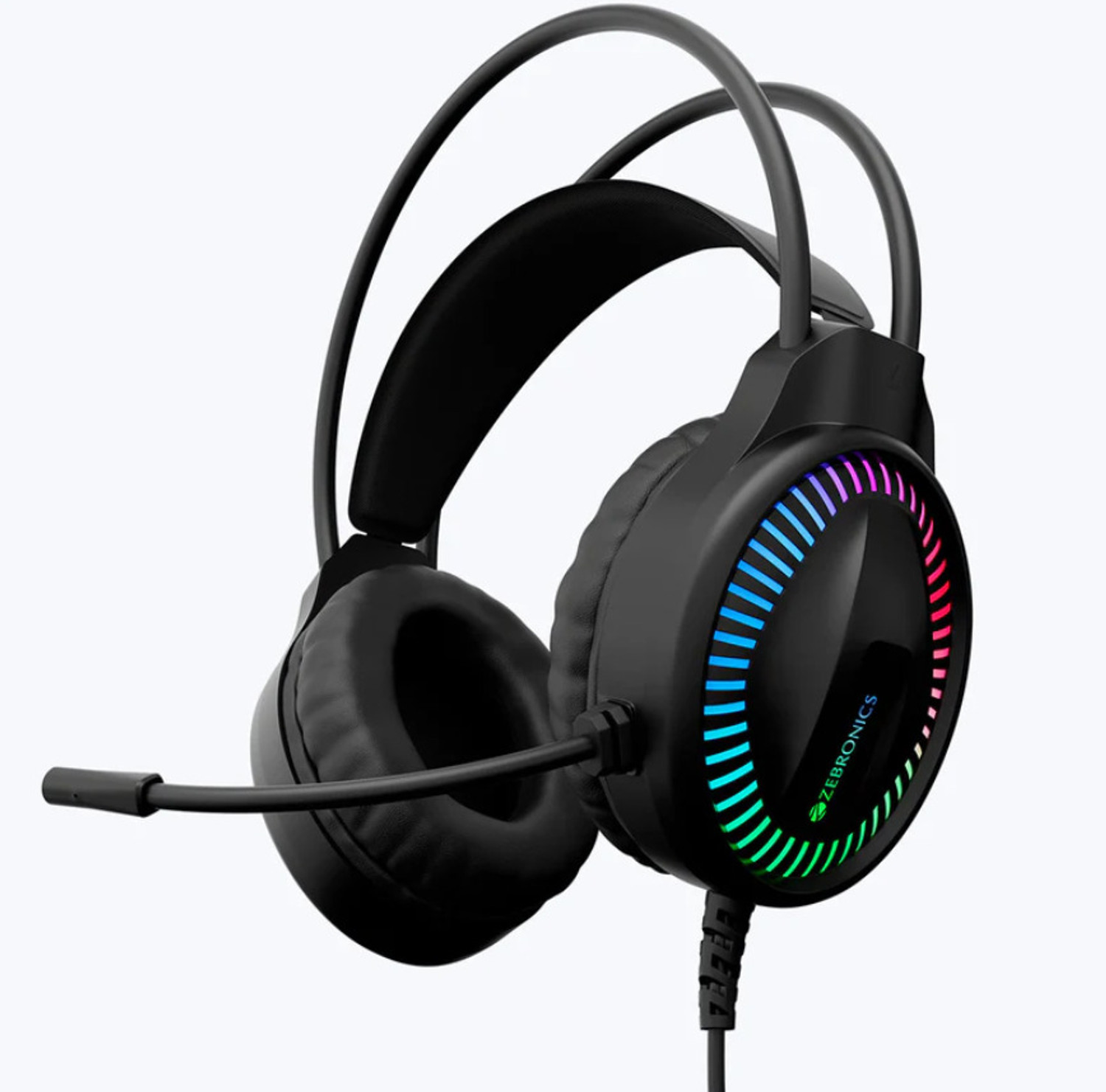 Image of ZEBRONICS BLITZ C Wired Gaming Headset (Black, On the Ear)