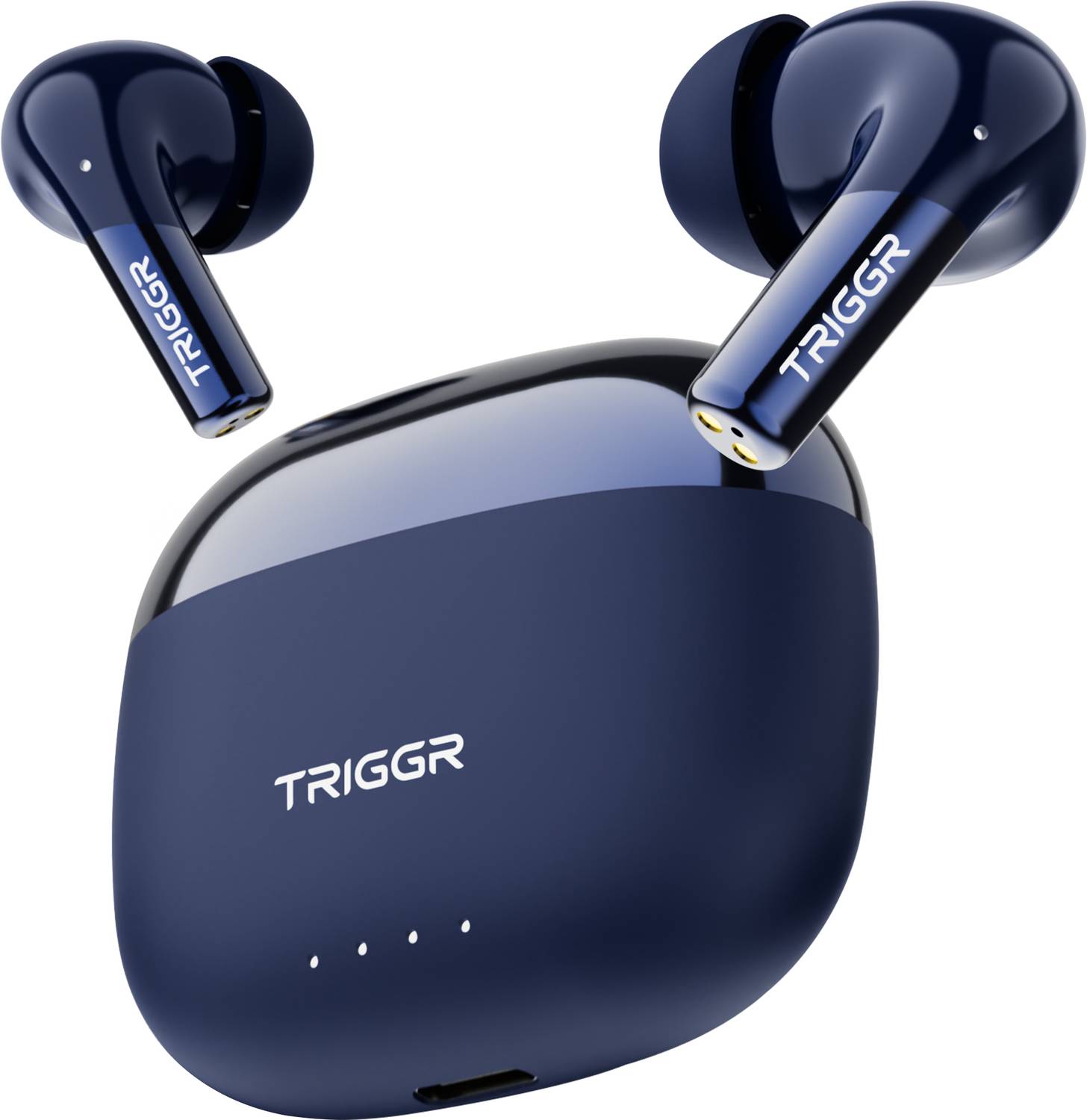 TRIGGR Opus with Latest BT v6.0, Dual Pairing, Chrome Lid, Rubber