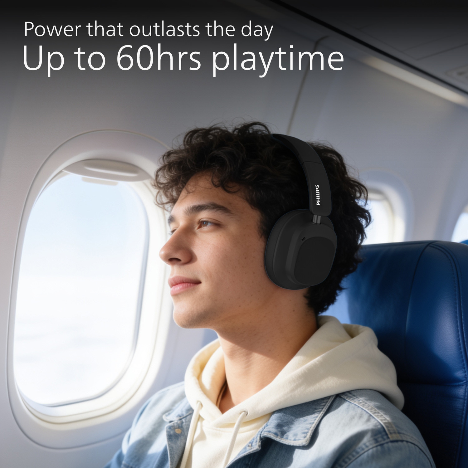 Image of PHILIPS TAH6550-BK Bluetooth & Wired