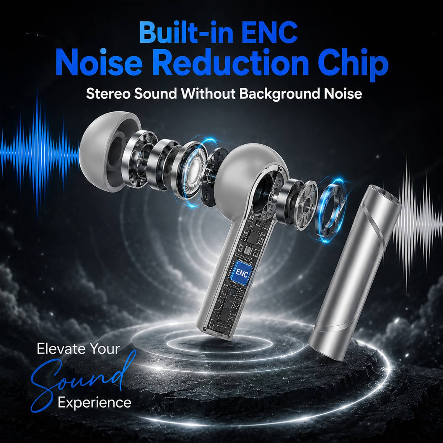 ZNGE Koch Wireless Earbuds 48hr Playtime - Image 3