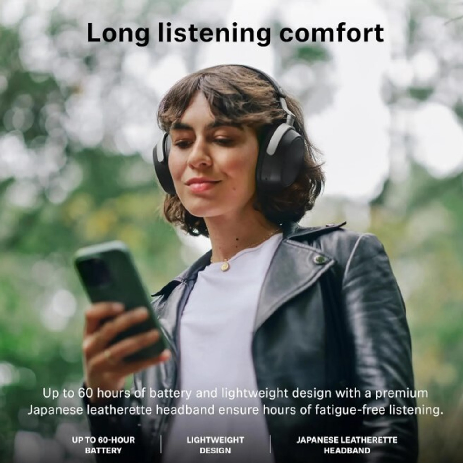 Image of Sennheiser HDB 630 hi-res wireless headphones with ANC, 60h battery + free BTD700 dongle Bluetooth & Wired