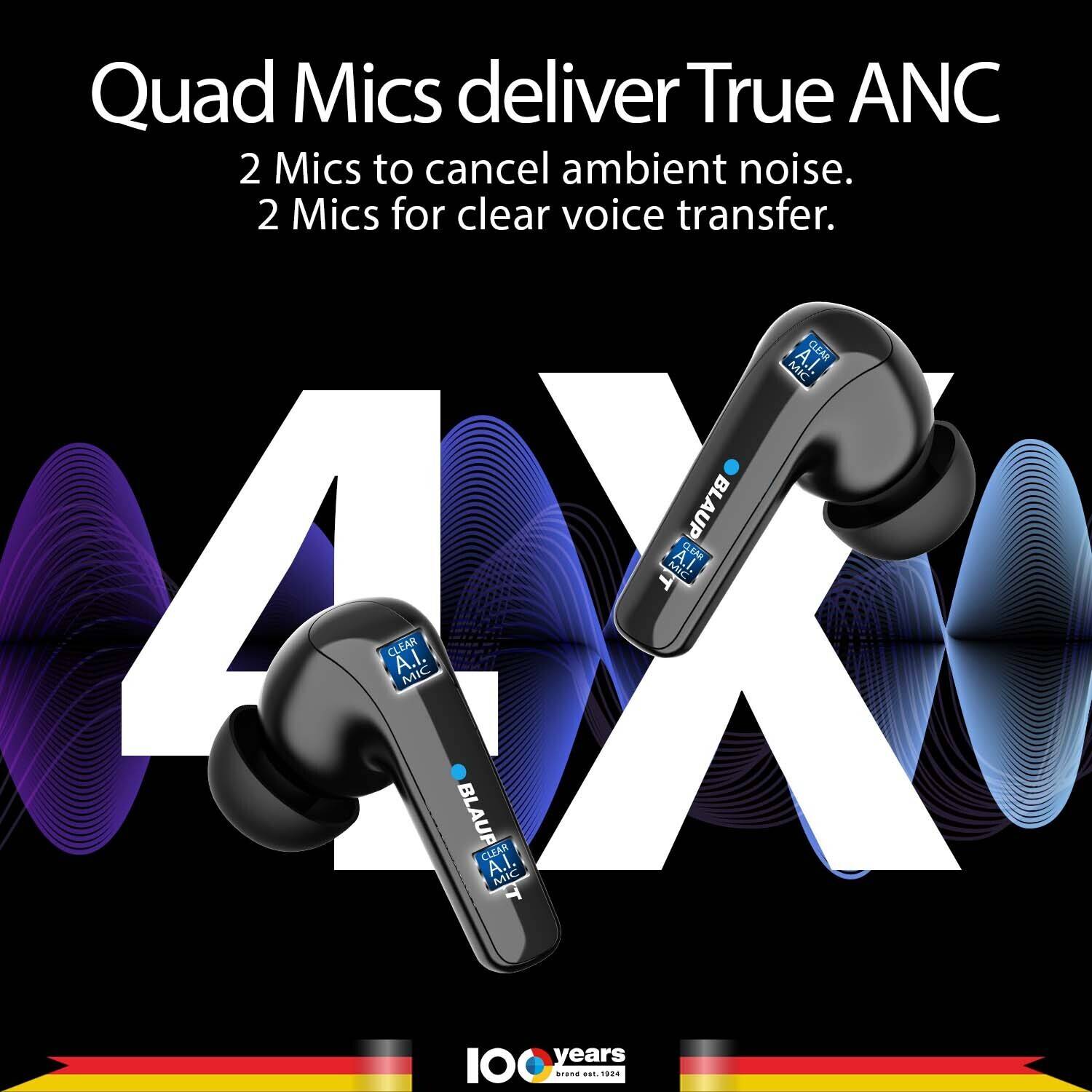 Blaupunkt BTW300 Moksha+ True ANC Earbuds - Image 5
