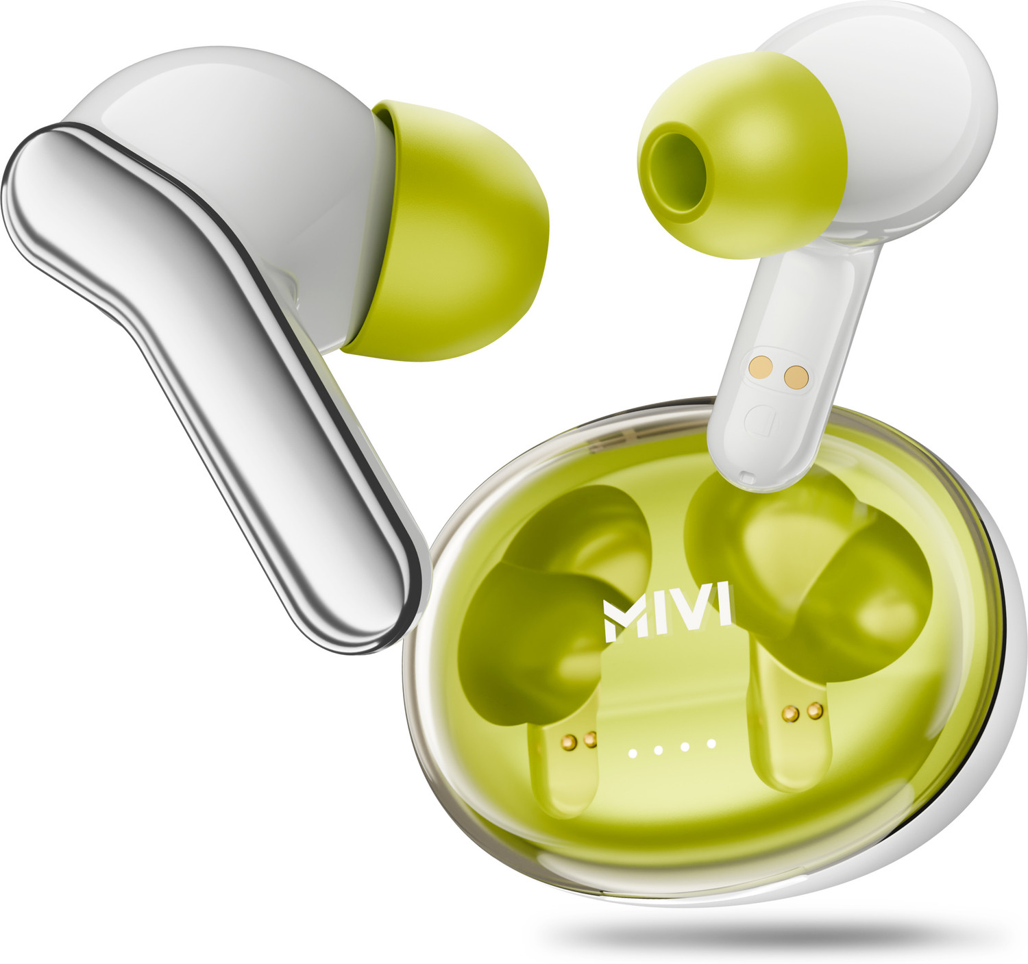 Image of Mivi DuoPods Zig TWS, 13mm Bass, AI ENC HD Calls, 70H PT Bluetooth