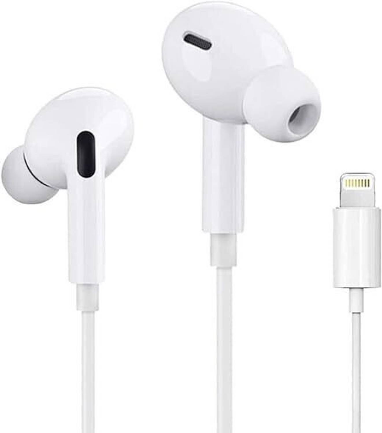 X88 Pro Lightning Woofer Earbuds for Rich Bass Wired Headset (Whi