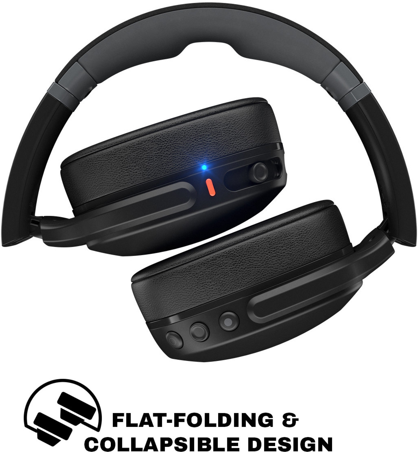Image of Skullcandy Crusher Evo 40mm drivers 40Hr Playtime+Rapid Charge,Adjustable Sensory Bass Bluetooth