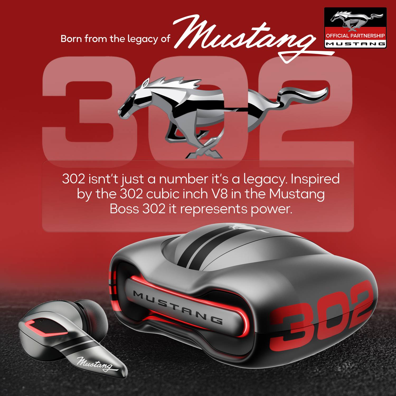 GOBOULT Mustang Torq 60Hrs Bluetooth Headset - Image 2