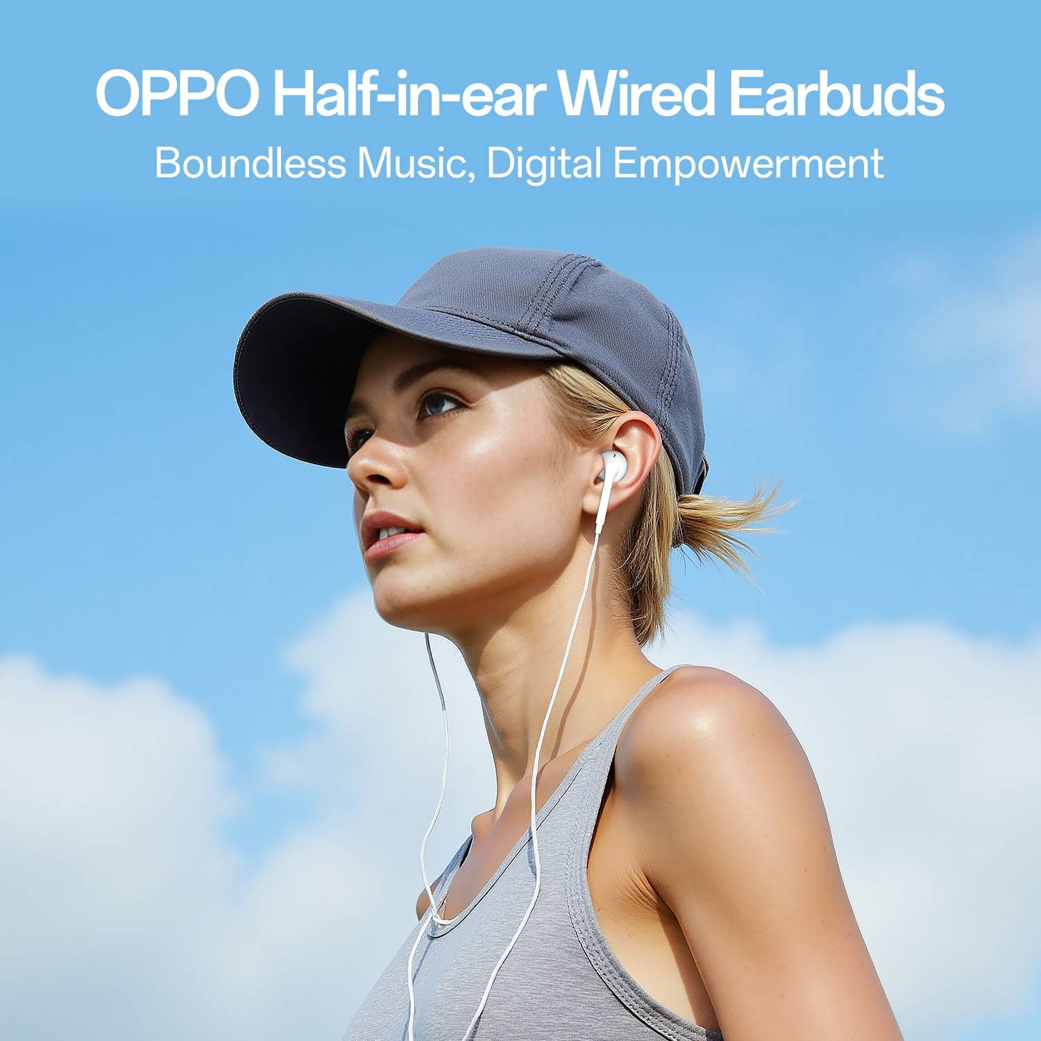 OPPO MH136 Type-C Half-in-Ear Wired Earbuds - Image 5