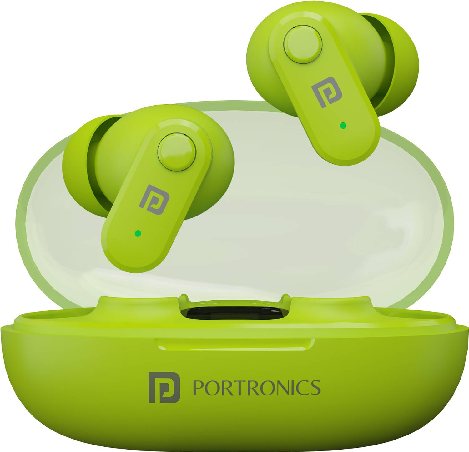 Portronics Twins S16 in Ear Earbuds Bluetooth Headset (Green, In