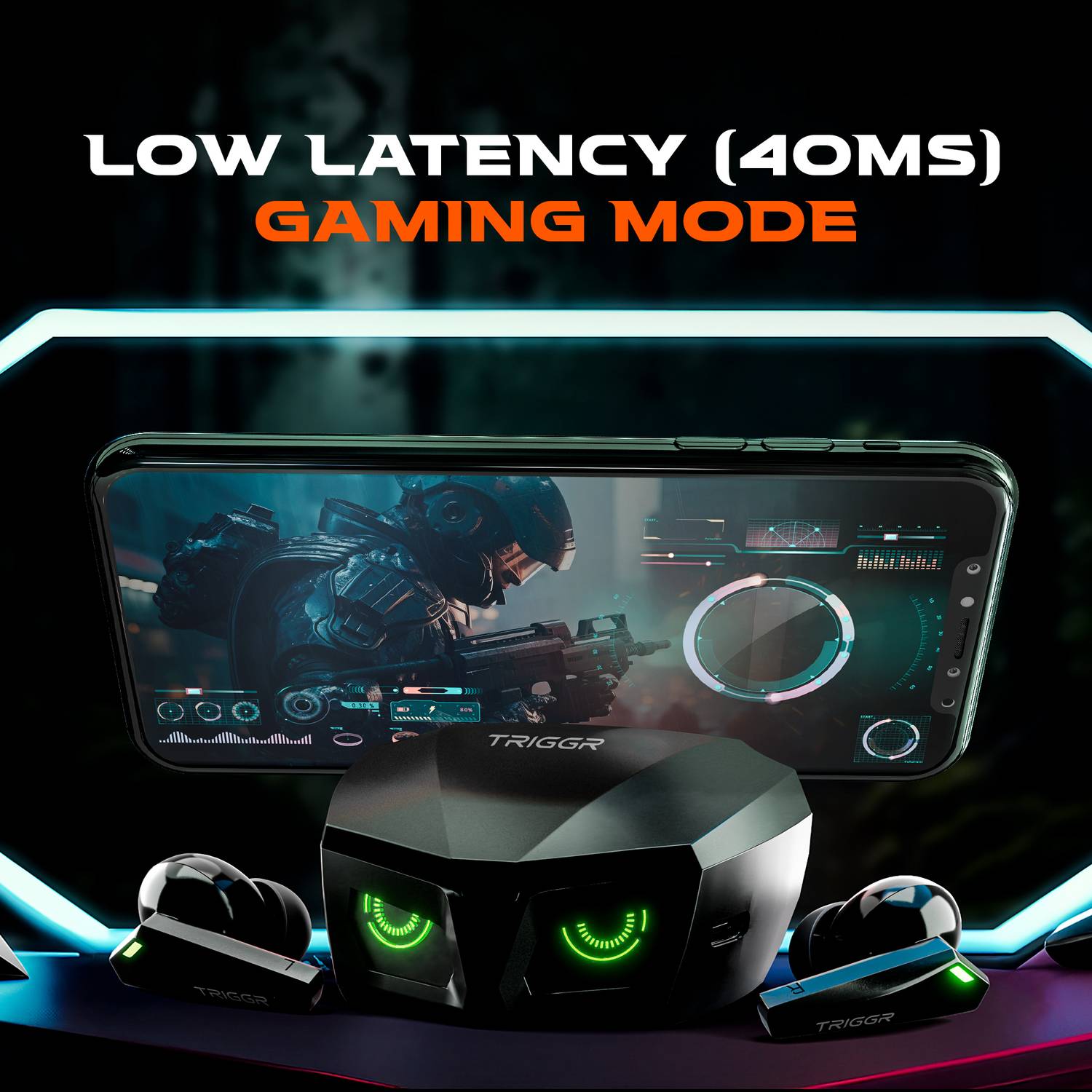 TRIGGR Kraken X1 Bluetooth Gaming Headset - Image 4