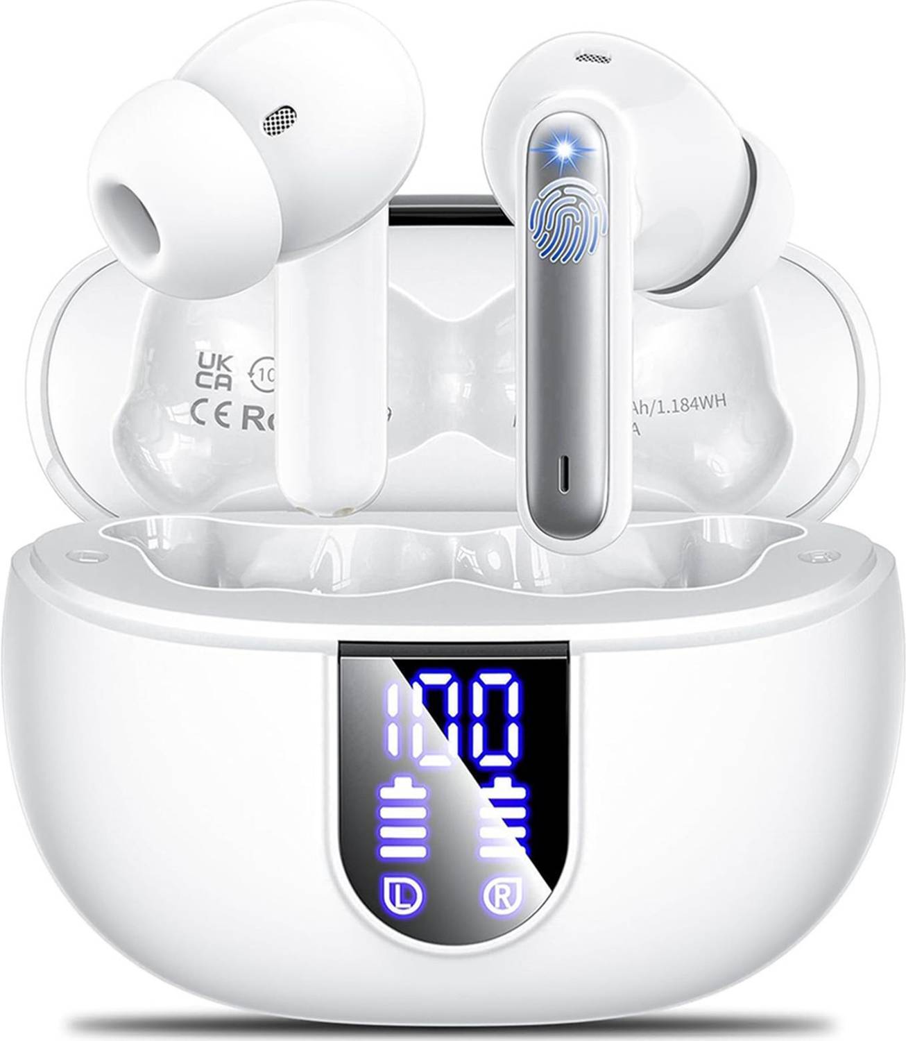 DUJE YO-TWS Earbuds 100 HRS Playback, 4 Mics ENx Technology &amp; ASAP Charge-60 Bluetooth Gaming Price in India - Buy DUJE YO-TWS Earbuds 100 HRS Playback, 4 Mics ENx Technology &amp; ASAP Charge-60 Bluetooth Gaming Online - DUJE : Flipkart.com