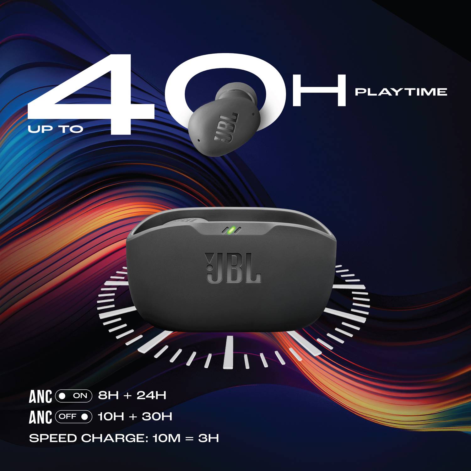 JBL Wave Buds 2 ANC Earbuds - Image 5