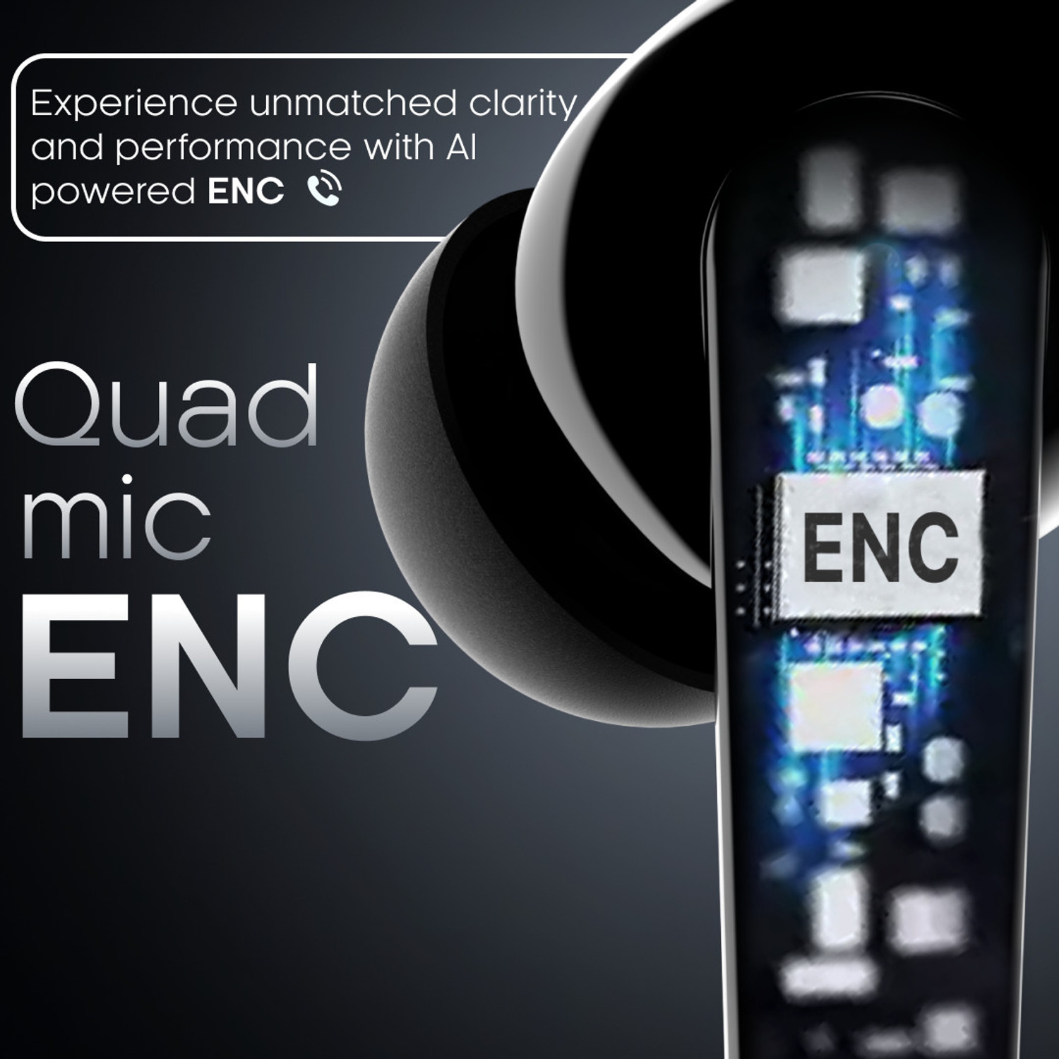 Image of Leaf Buds X121 True Wireless, AI SOUND App, 30H Playtime, 10mm Driver, IPX4, BT v5.4 Bluetooth