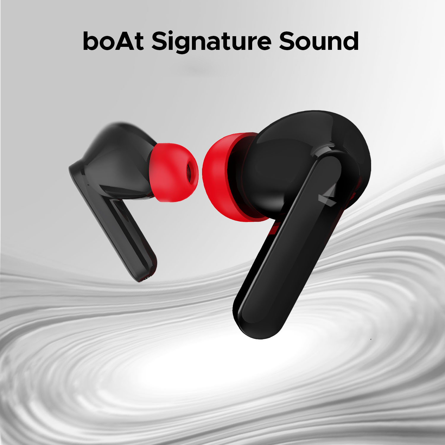 Image of boAt Airdopes Ultra Plus w / 50 HRS Playback, 4-MIC ENx Technology & ASAP Charge Bluetooth