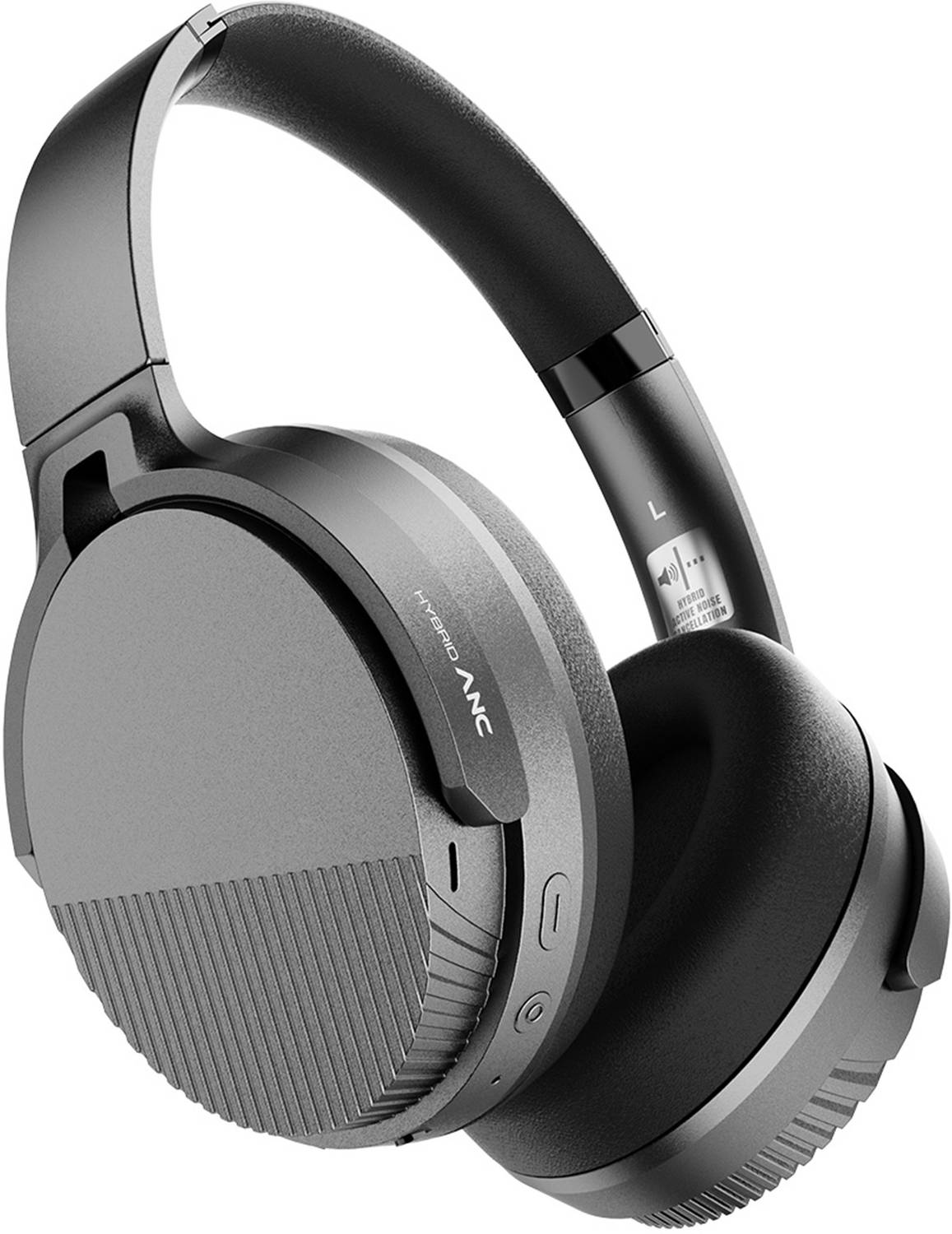 Goboult Boost Hybrid ANC Mic, 65H Battery, 40mm Driver, DSP Audio