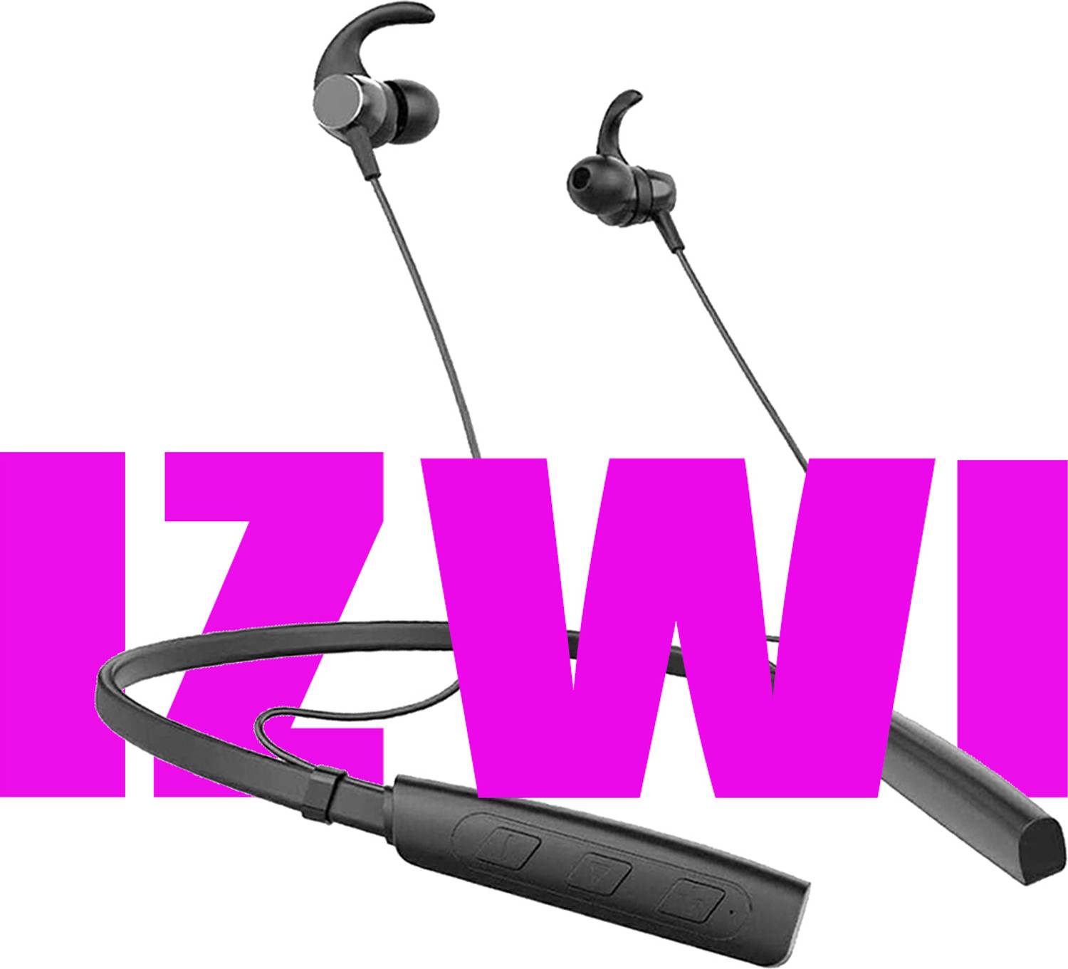 IZWI Bluetooth Sports Neckband for Sport/Gym/Running Bluetooth He