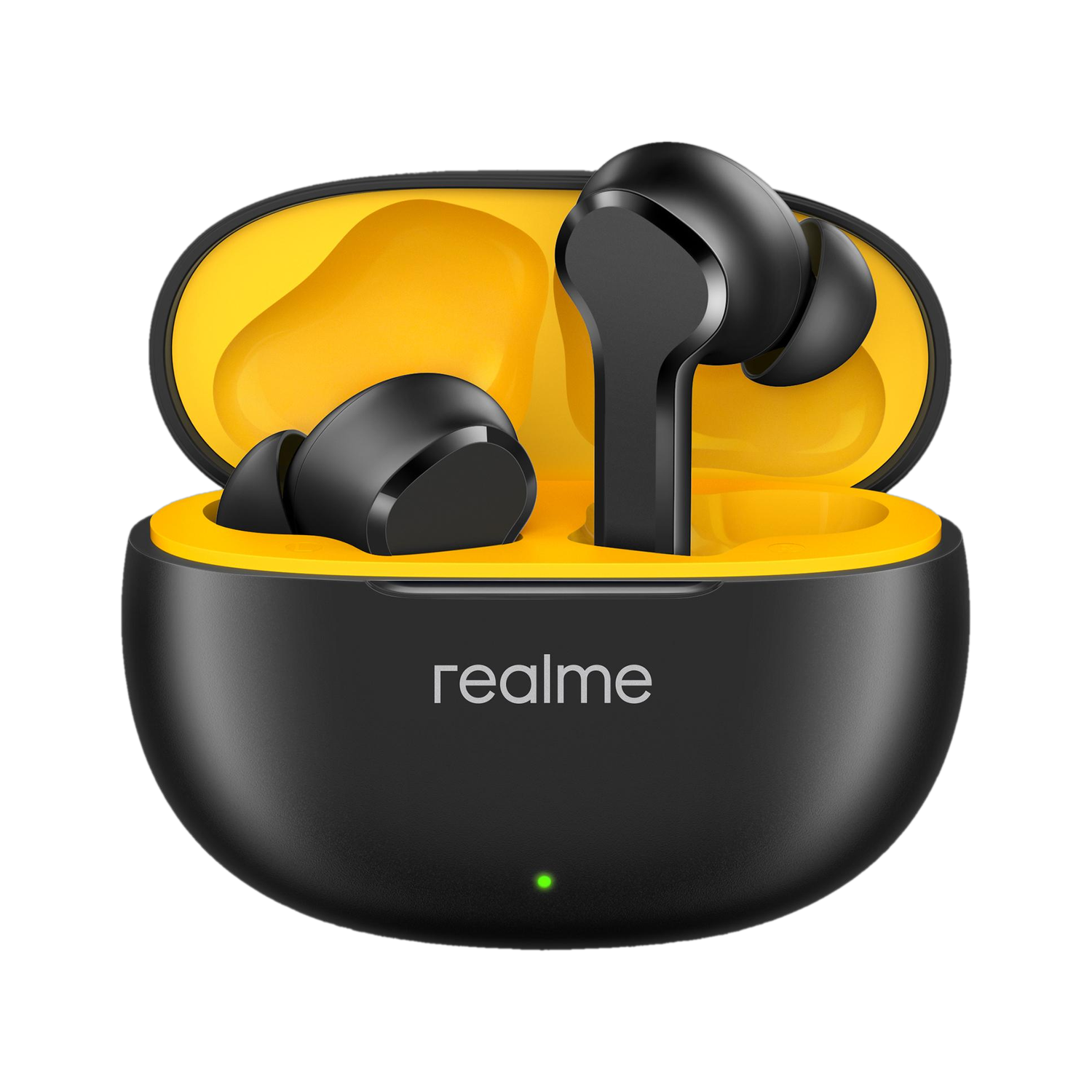 Image of realme Buds T110 with AI ENC for calls, upto 38 hours of Playback and Fast Charging Bluetooth
