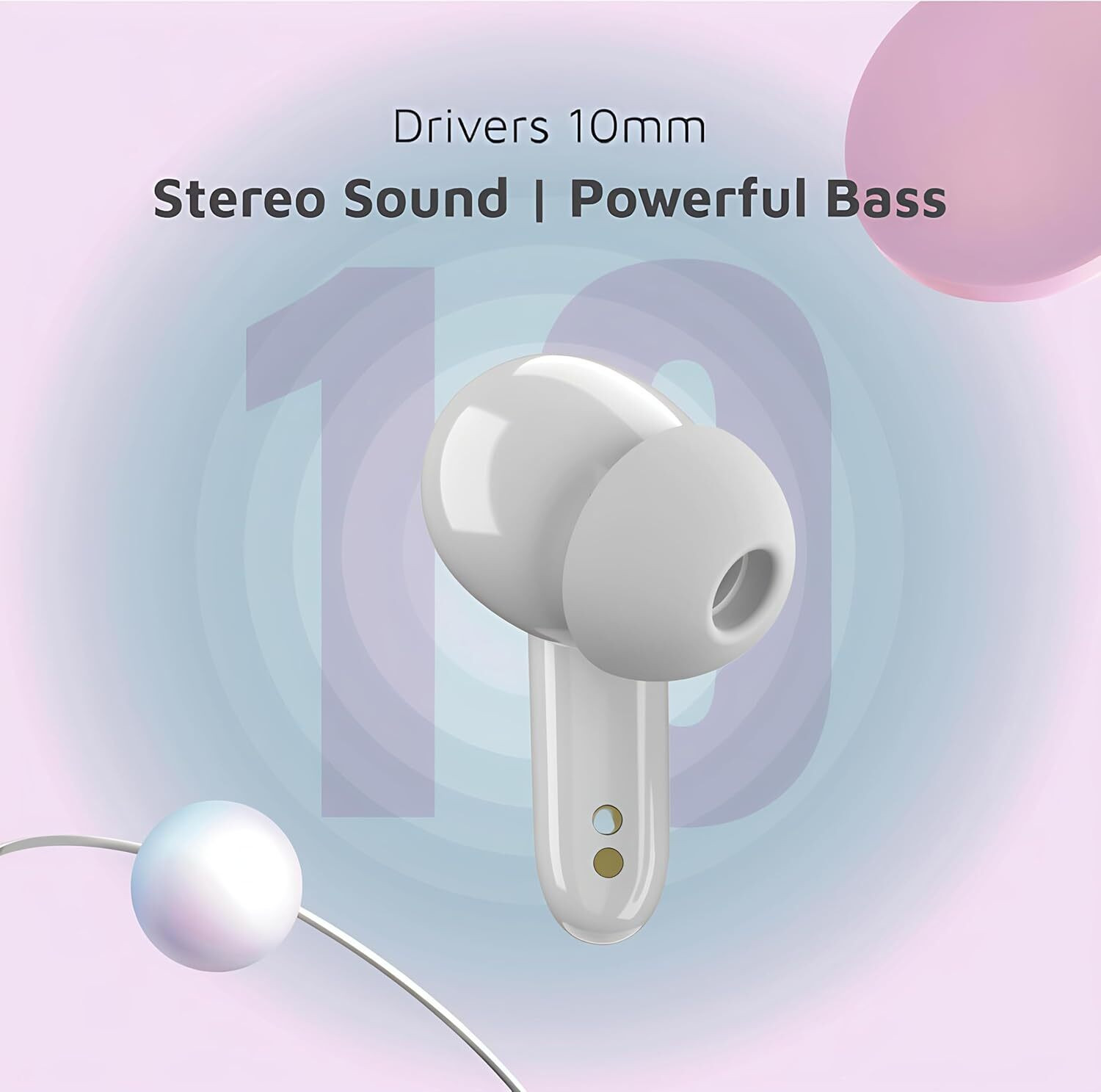 Image of Lynacz Original For One-Plus Buds Prima2 TWS Earbuds with ANC, 25dB Noise Cancellation Bluetooth