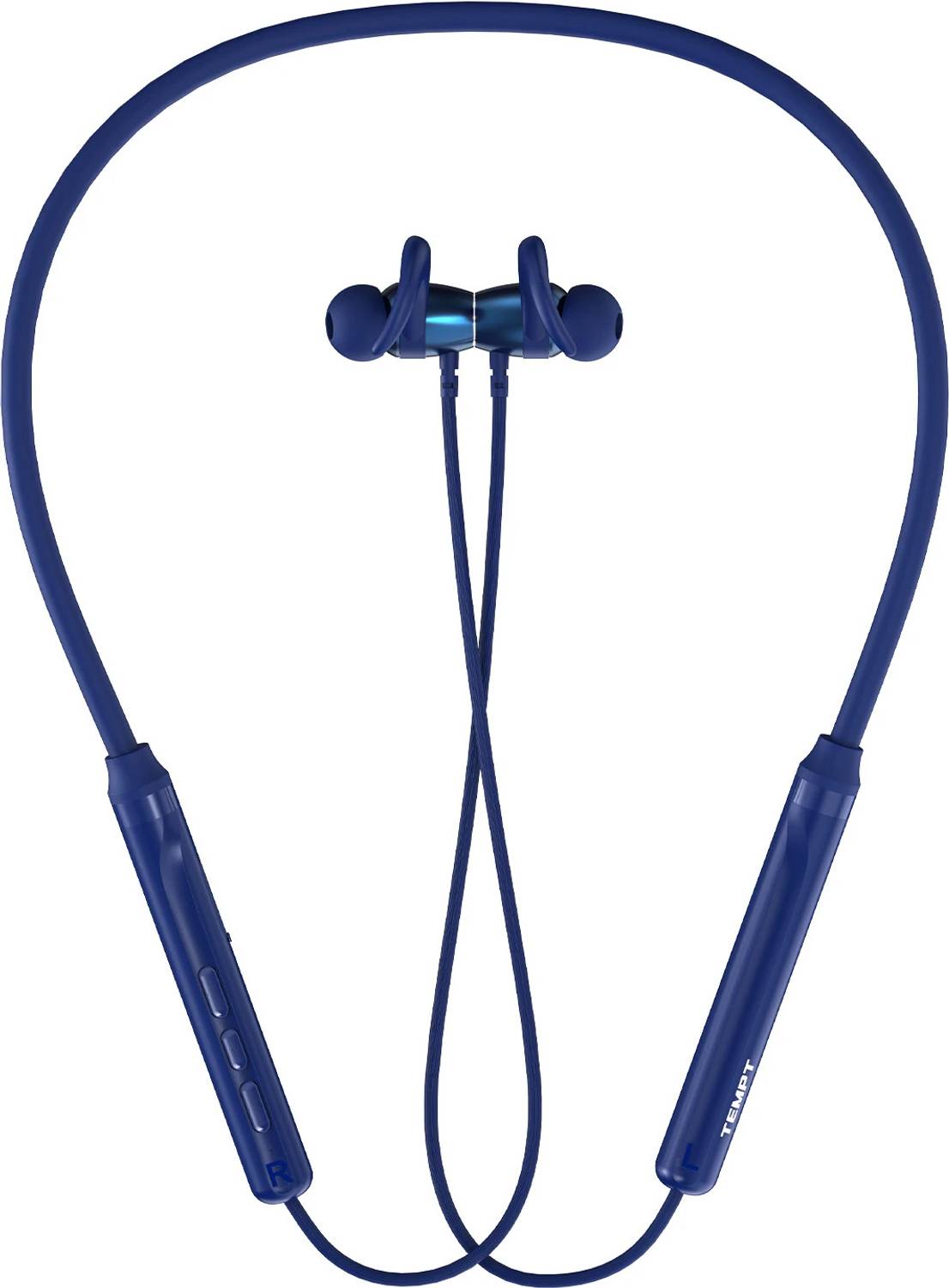 TEMPT Groove Neckband Earphones with OxyAcoustics Technology, Enhanced Bass Bluetooth Gaming